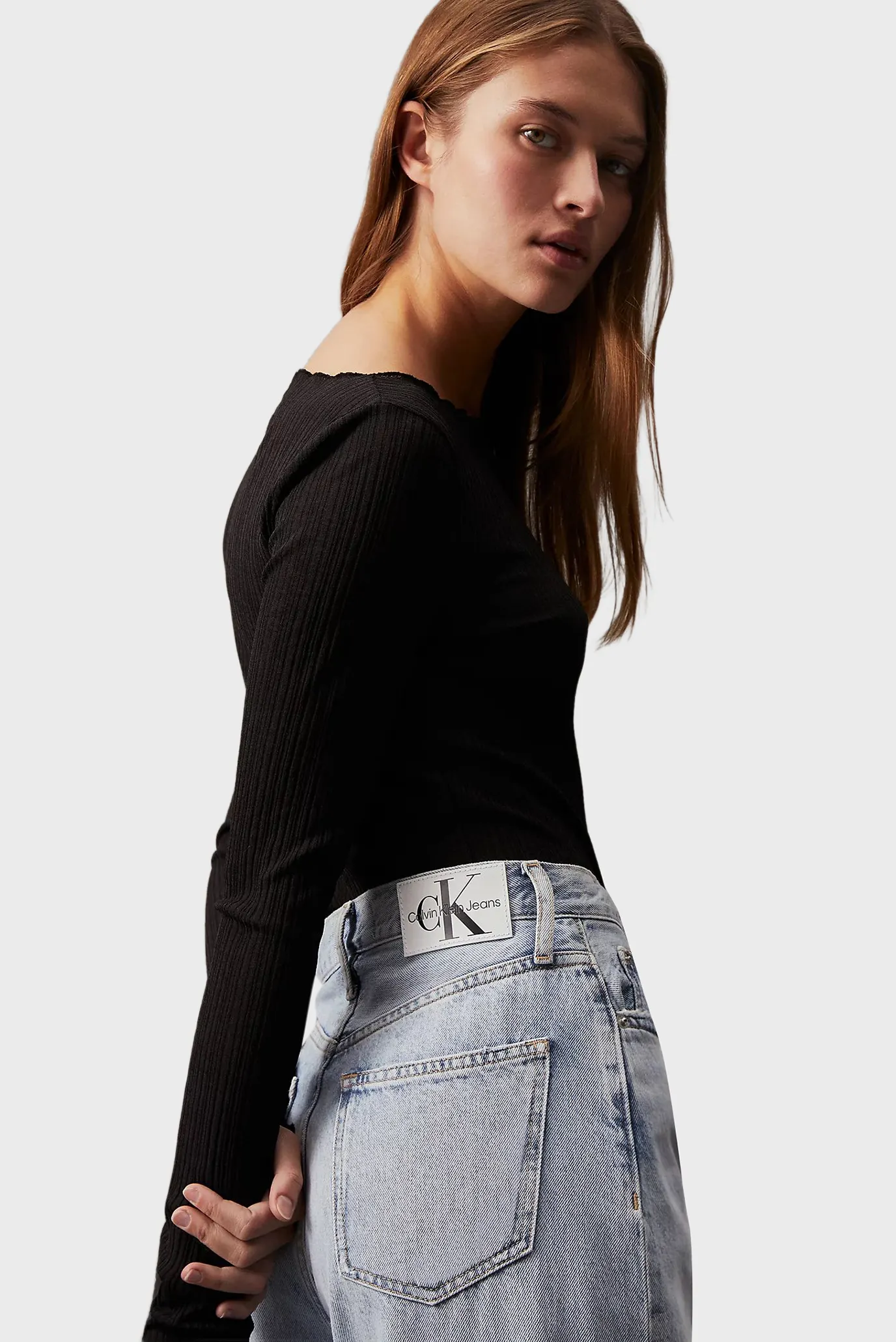 Jins shim HIGH RISE RELAXED 4