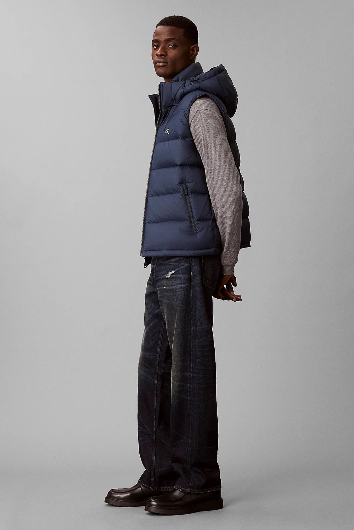 Jilet SVLS NYLON ZIP OFF HOOD DOWN PUFCalvin Klein Jeans Jilet SVLS NYLON ZIP OFF HOOD DOWN PUF 3