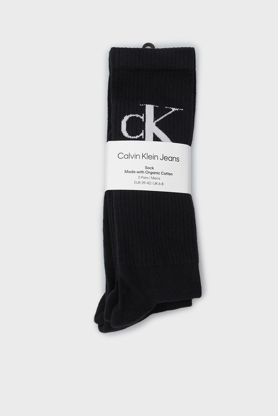 Paypoq CKJ MEN SOCK 2P MONOGRAM Calvin Klein Jeans