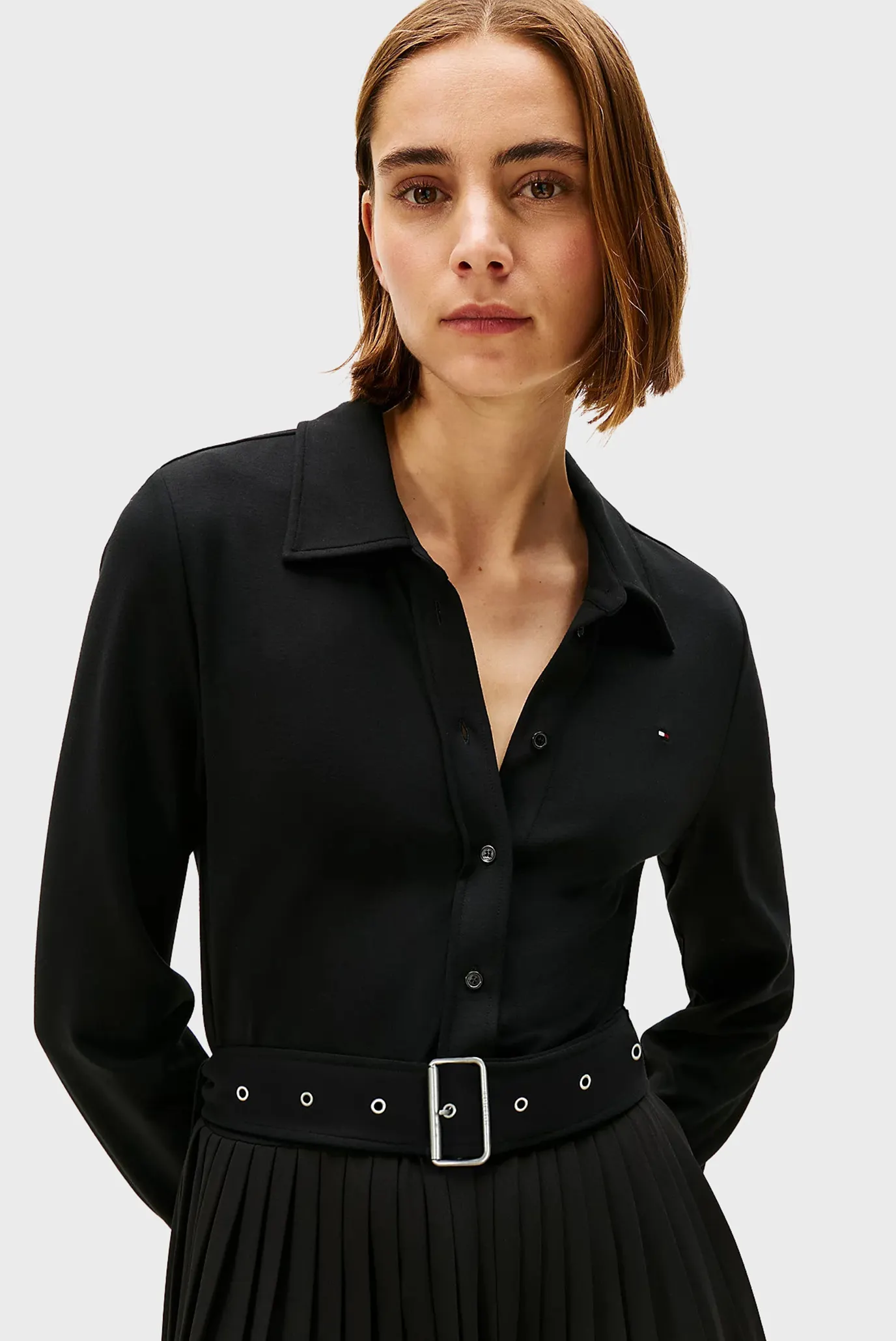 Платье INTERLOCK MIX MEDIA POLO DRS LS 3