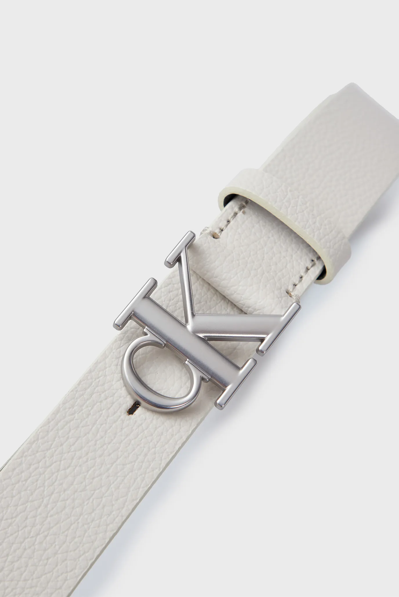 Kamar ROUND MONO PLAQUE LTHR BELT 30MM 2