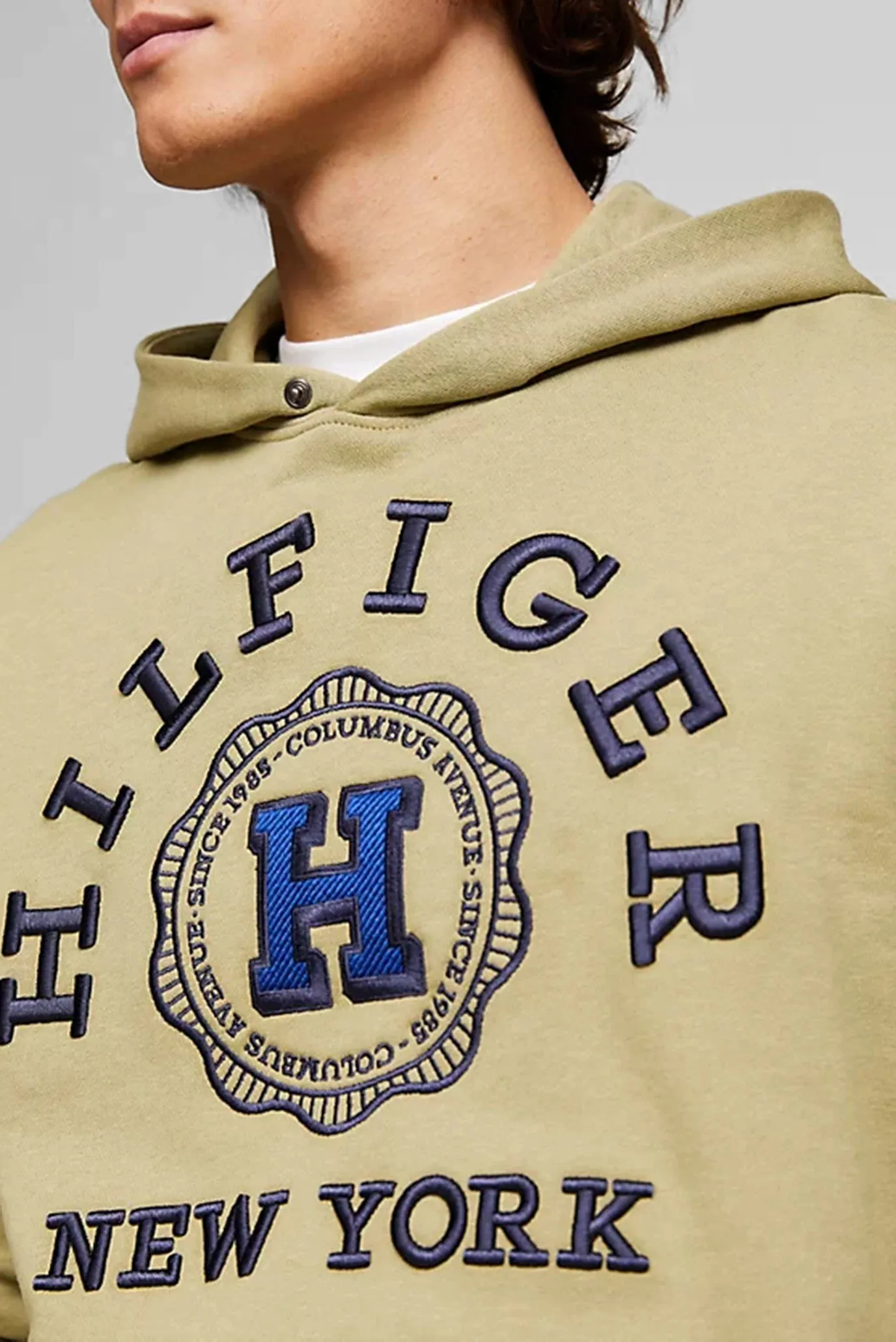 Hudi HILFIGER COIN LINEN HOODY 3