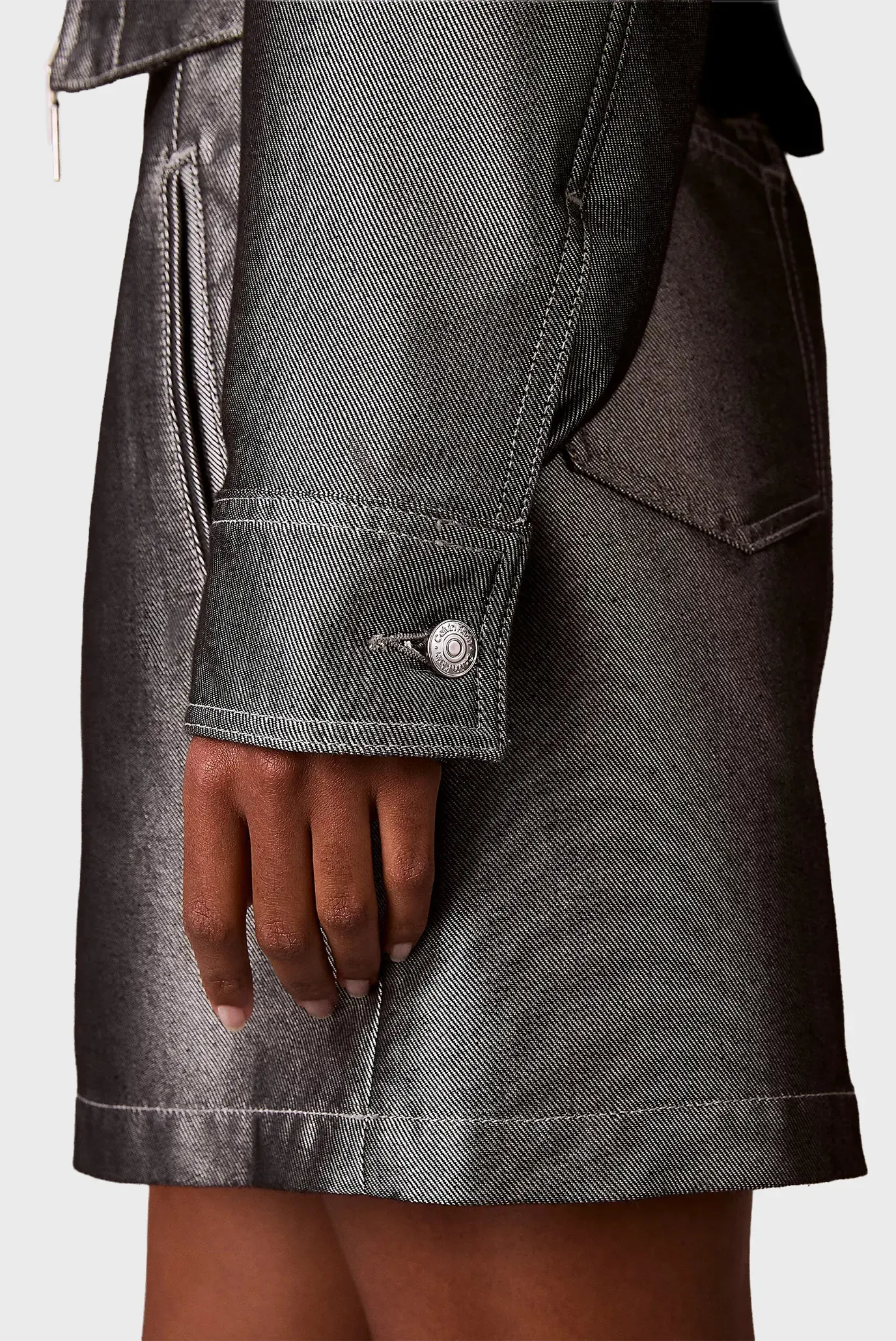 Jins kurtka/DENIM BOMBER JACKET DENIM SHINE 6