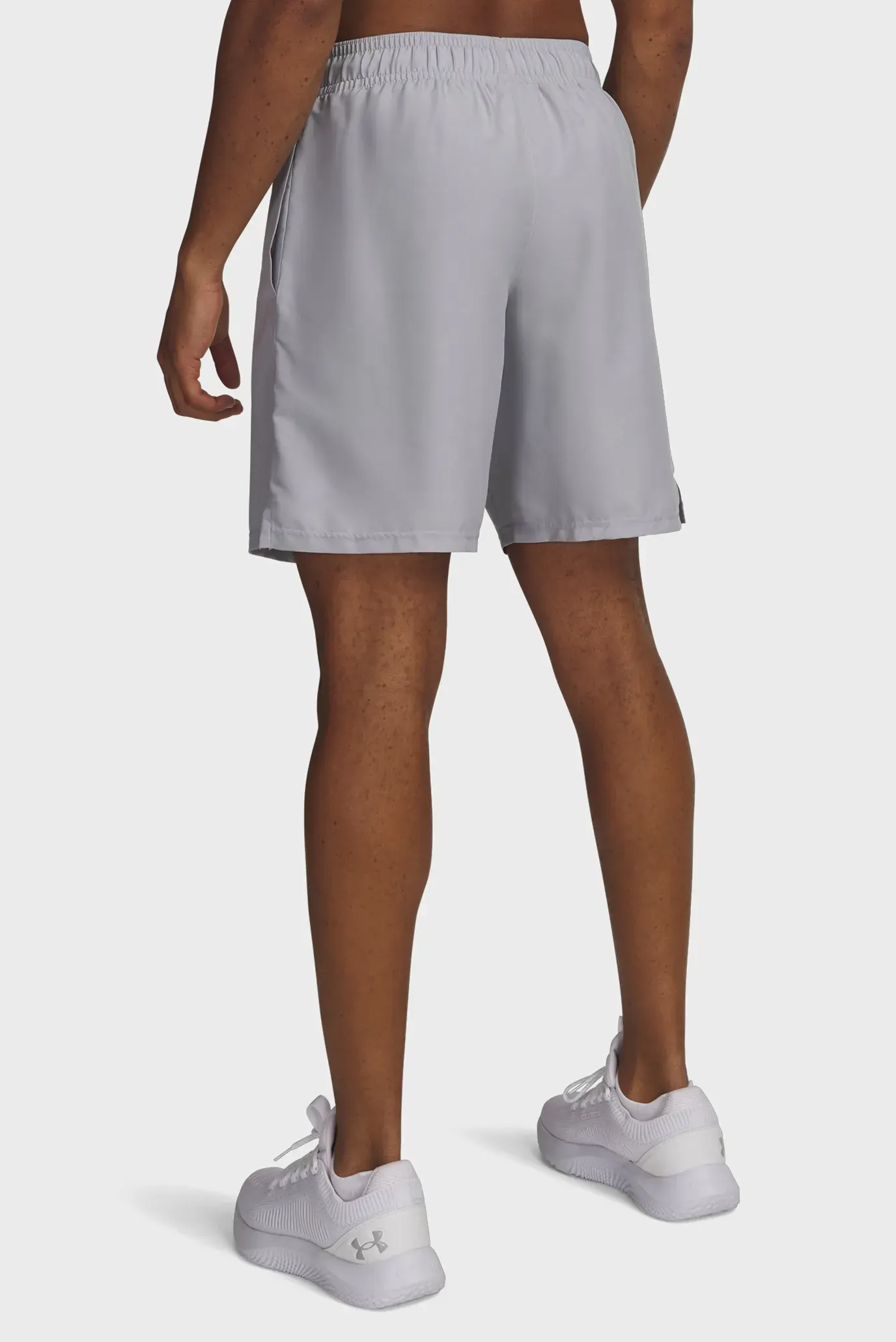 Шорты UA Tech Woven Wordmark Short-GRY 3