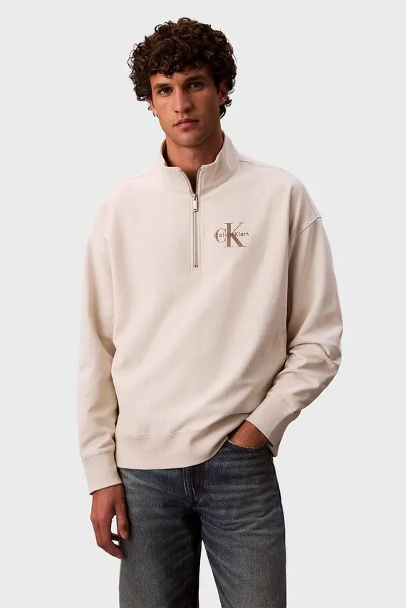 Reglan/LS PREMIUM TERRY MICRO MONOLOGO Calvin Klein Jeans