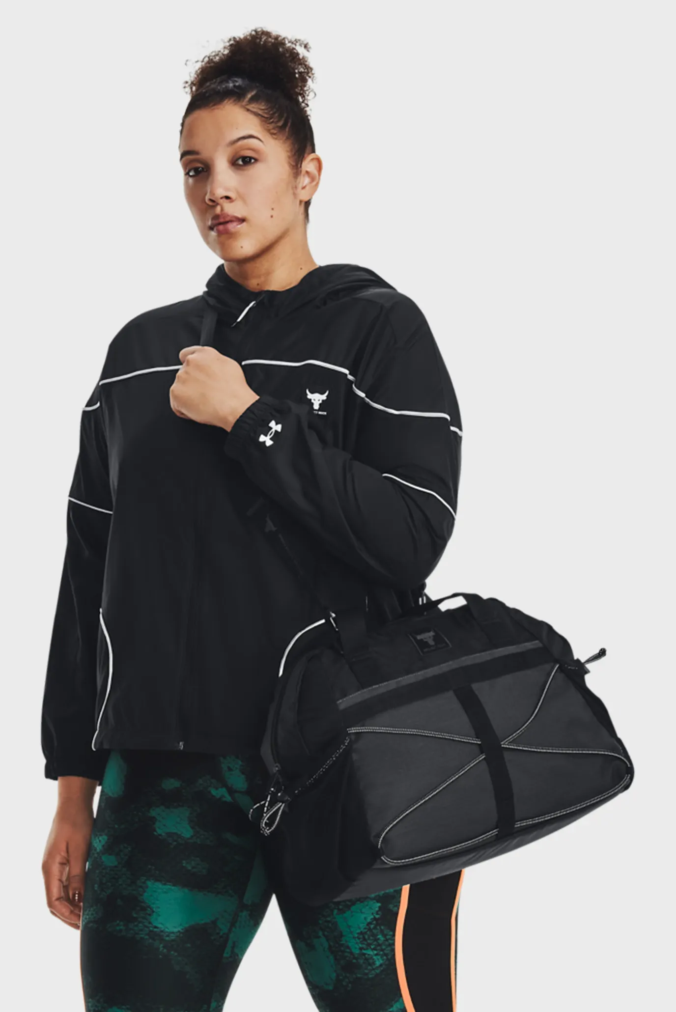 Sumka UA Project Rock Gym Bag SM 2