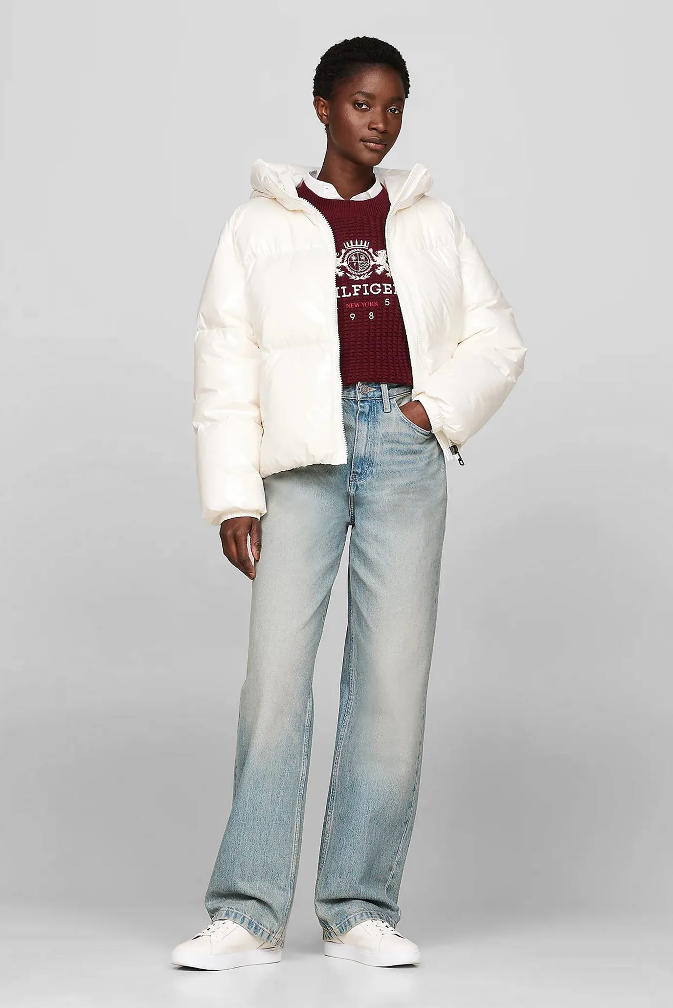 Куртка зимняя NEW YORK DOWN GLOSS JKT WTH HOOD 2