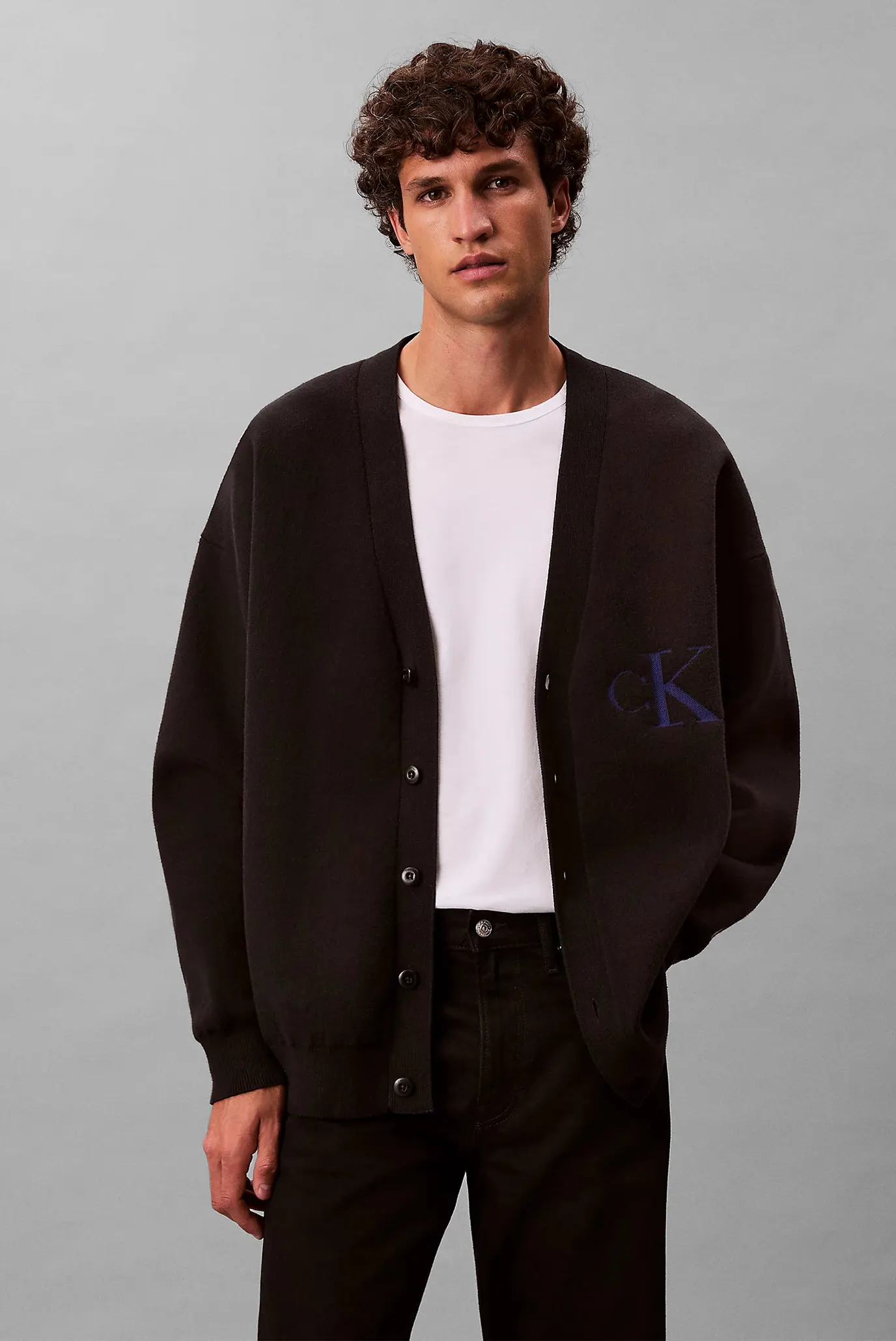 KardiganLS CTTN CASHMERE 3D LOGO CARDIGA 6