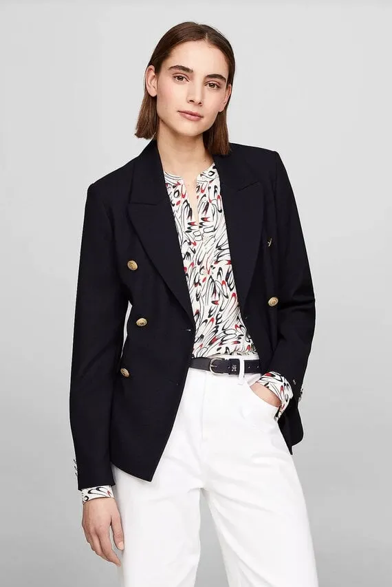 Пиджак PIQUE GOLD BUTTON REGULAR BLAZER Tommy Hilfiger