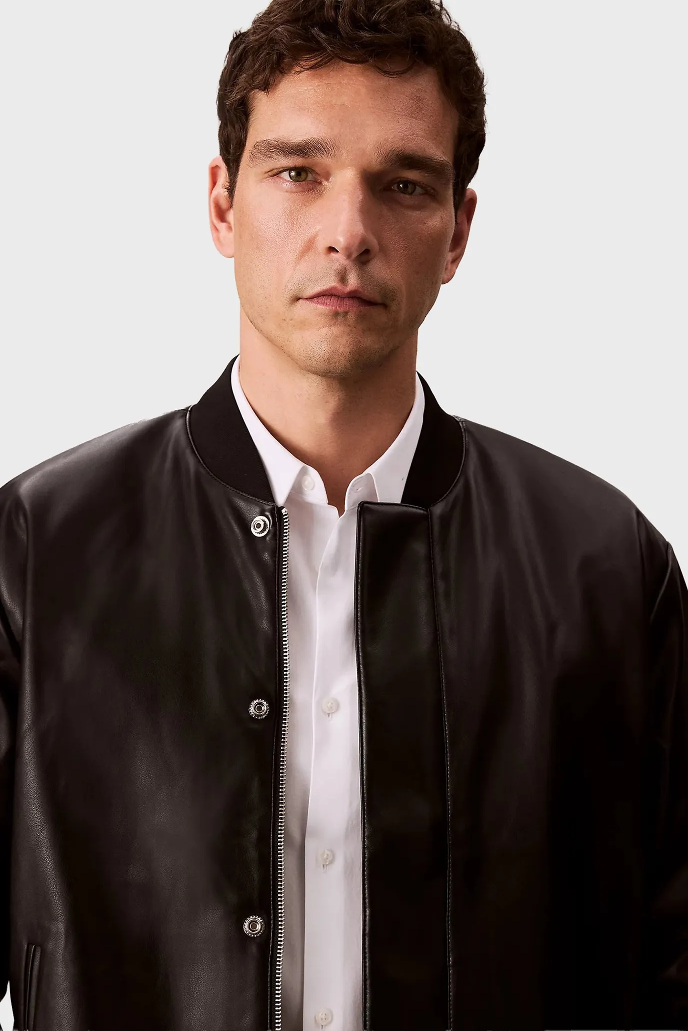 Yengil kurtka LS FAUX LEATHER BOMBER JKT 4