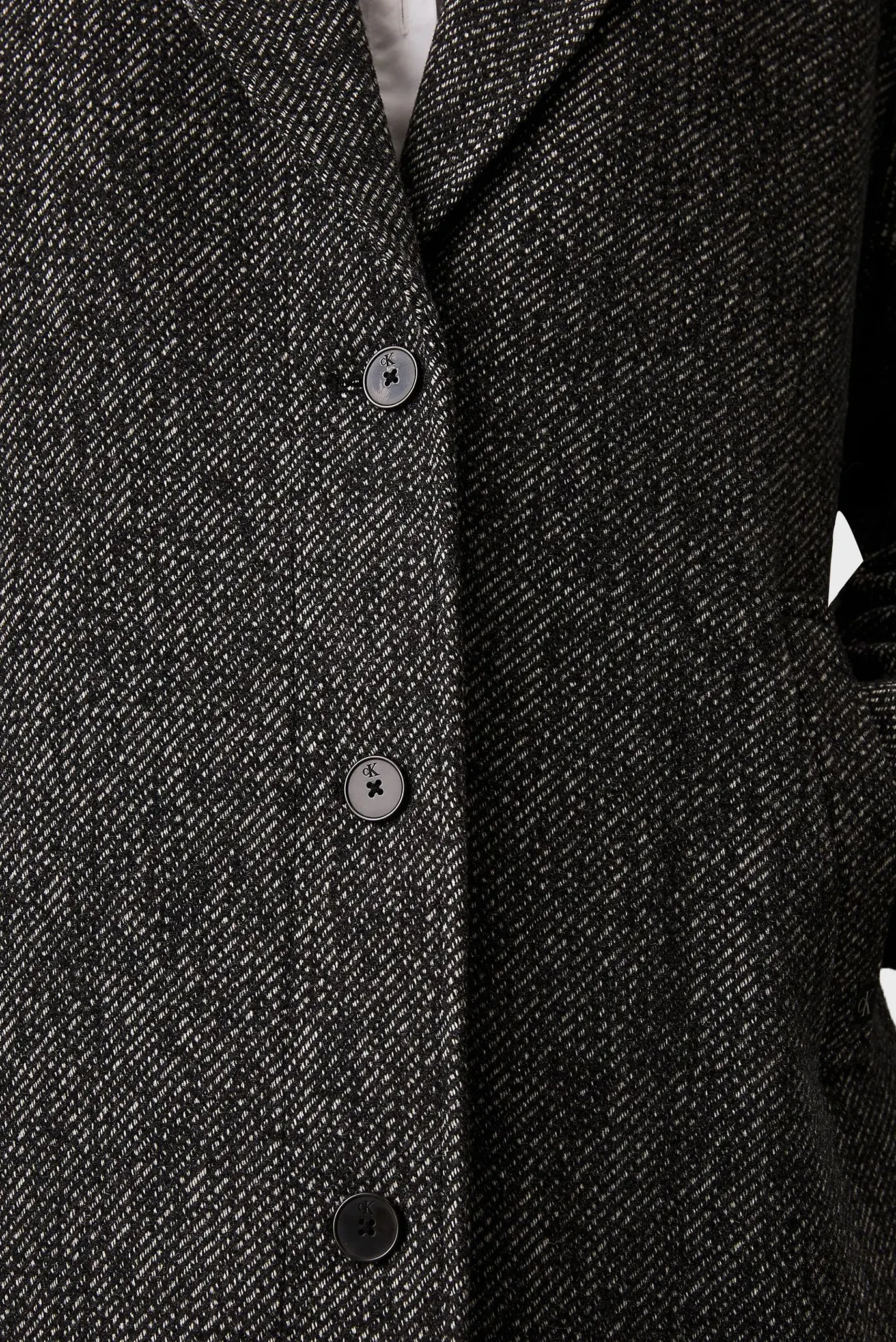 Пальто MELANGE LONG WOOL COAT 4