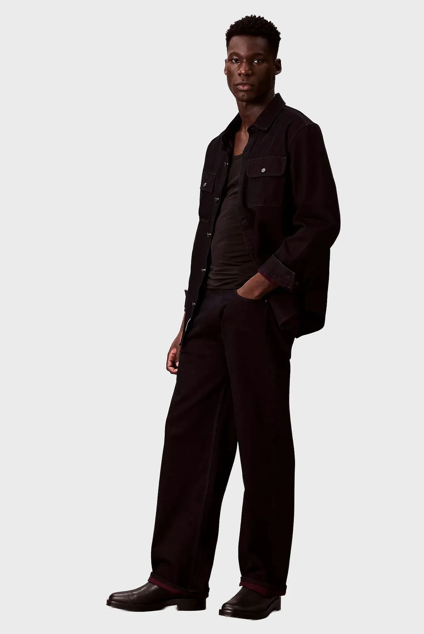 Jins shim/BAGGY MERLOT JEAN 2