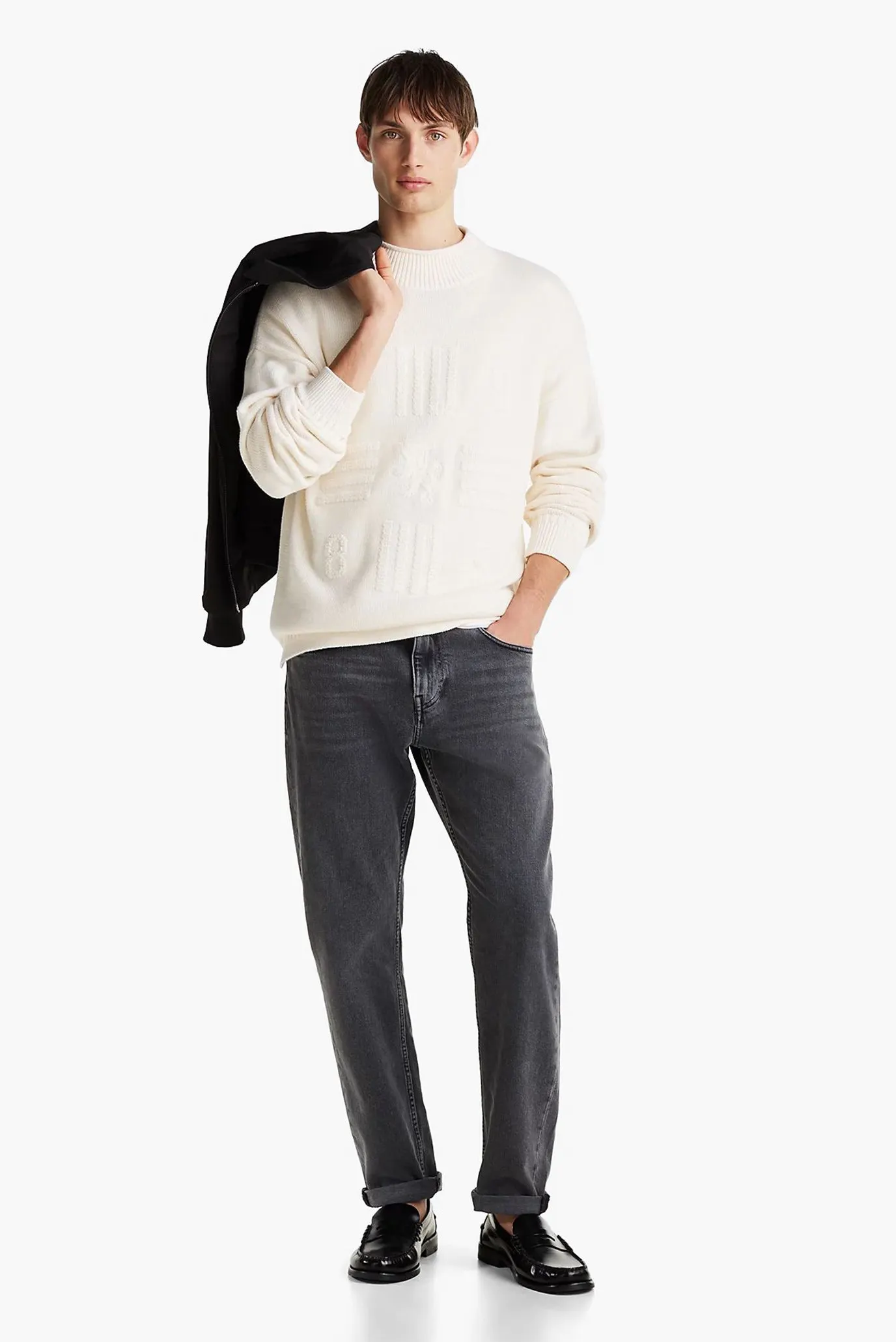 Jins shim TAPERED HARLEM STR TREVOR GREY 2