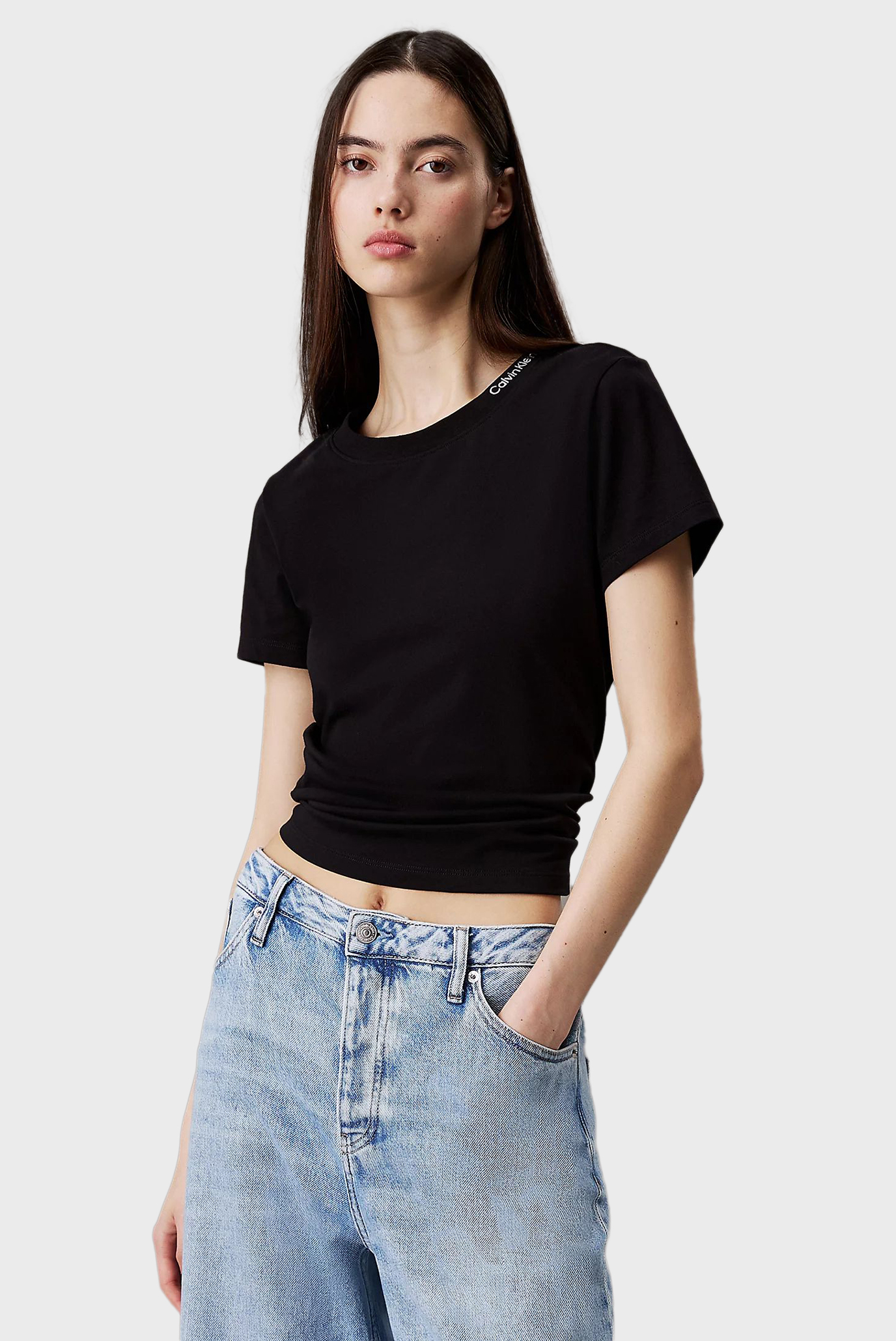 Футболка LOGO NECKLINE T-SHIRT 1