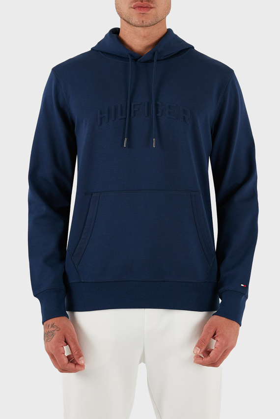 Hudi HILFIGER ARCH EMBOSSED HOODY Tommy Hilfiger