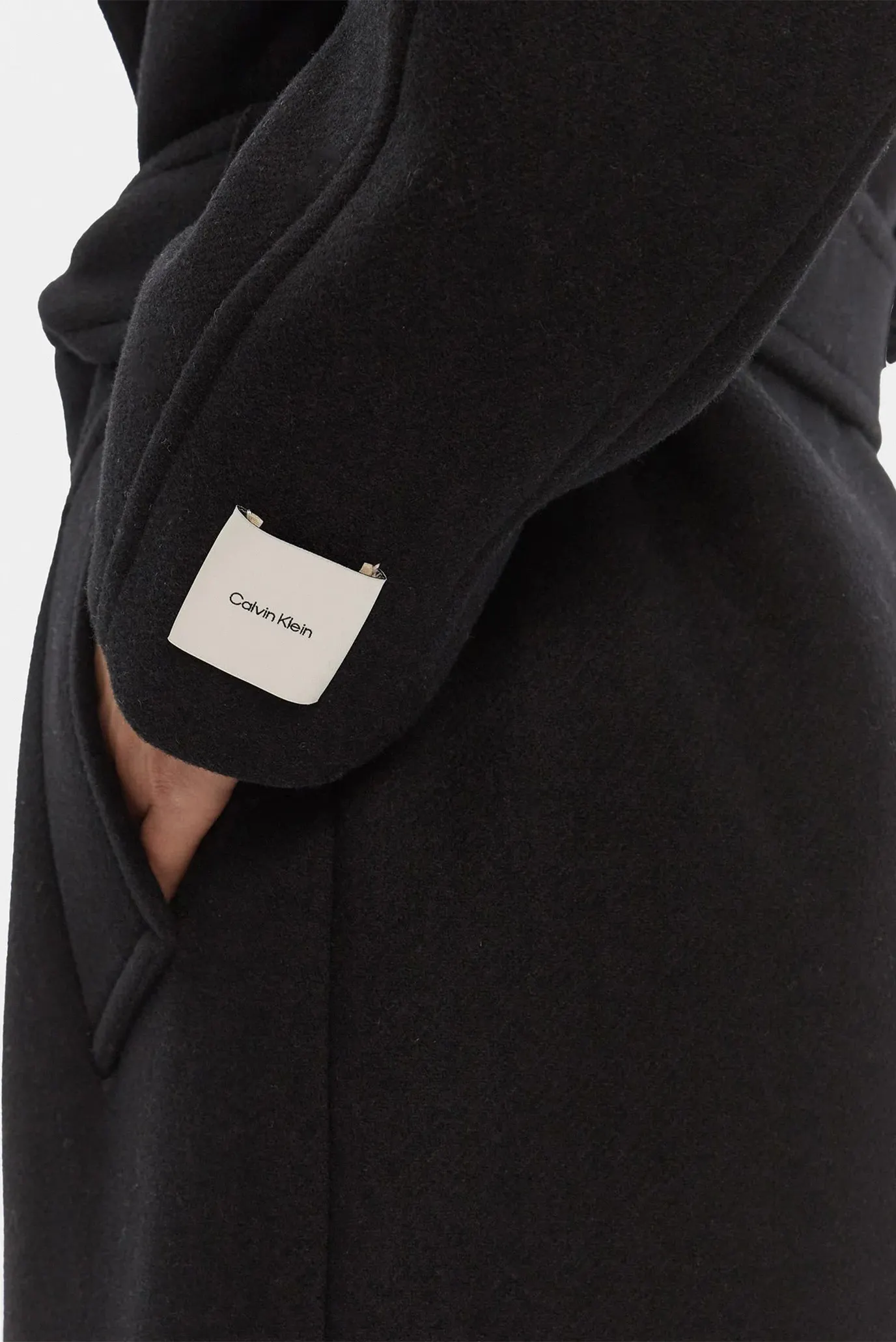 Palto FUNNEL NECK KNEE LENGTH WOOL COA 5