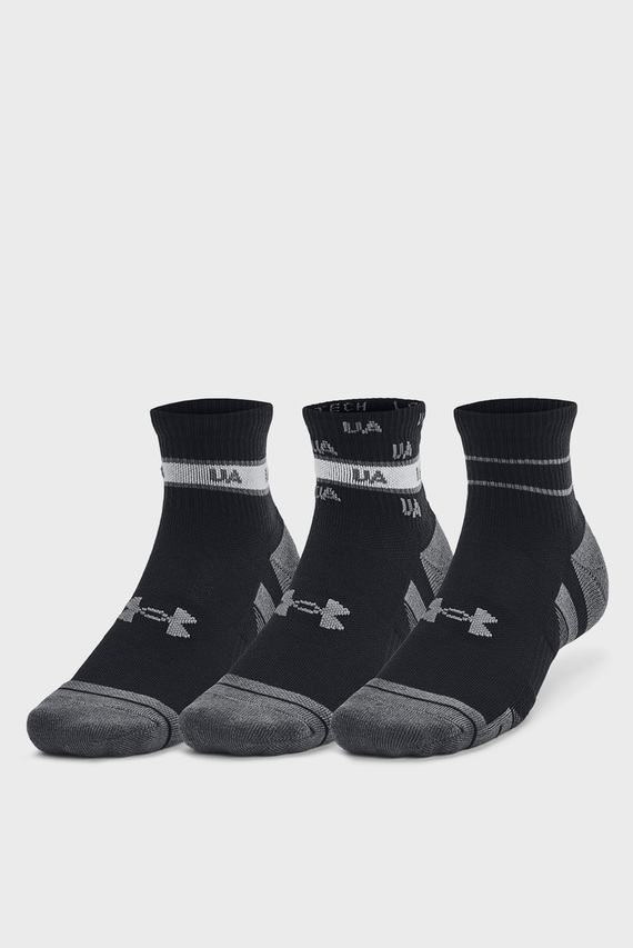 Paypoq UA Perf Tech Nvlty 3pk Qtr Under Armour