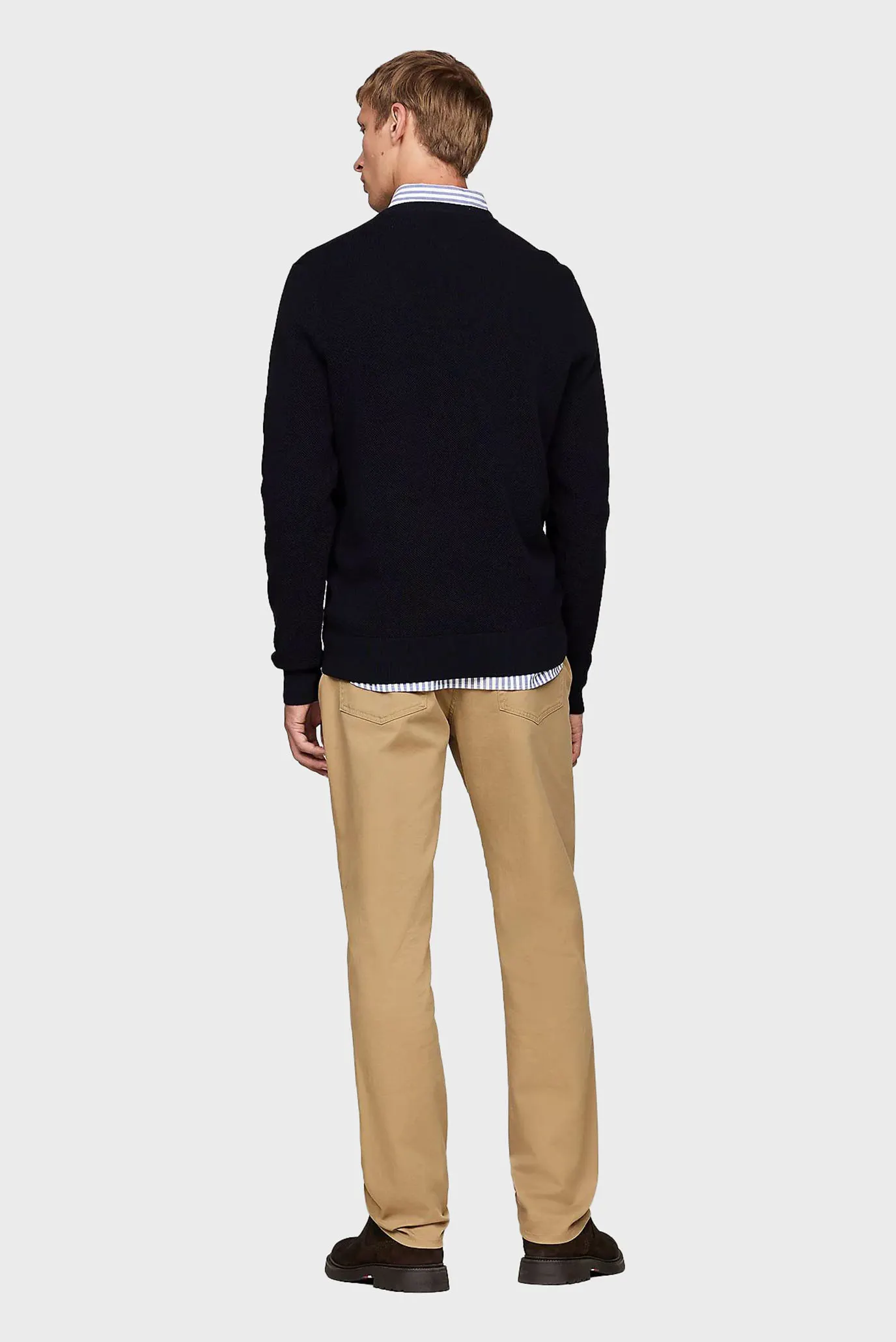 Свитер/ESSENTIAL STRUCTURE CREW NECK 3