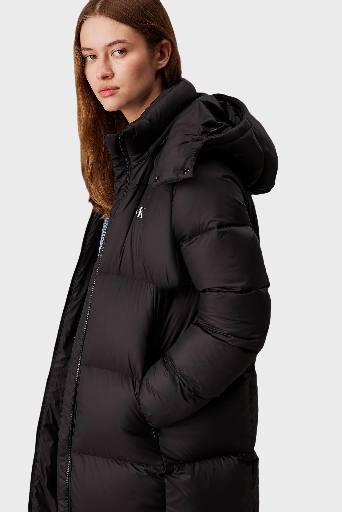 Куртка зимняя DOWN LONG PUFFERCalvin Klein Jeans Куртка зимняя DOWN LONG PUFFER 2
