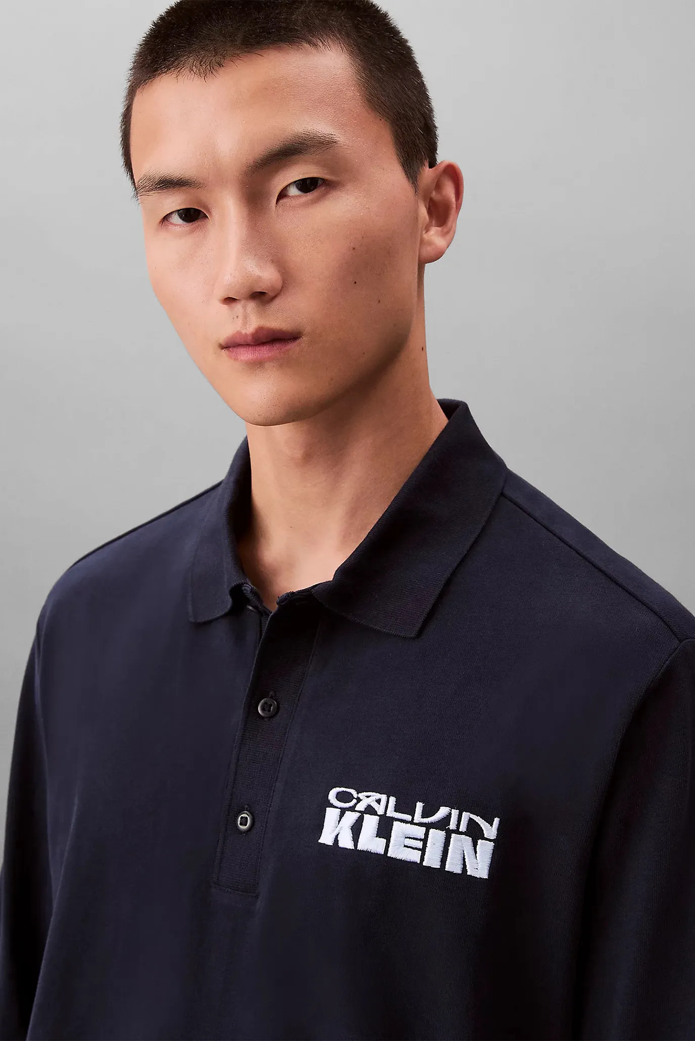 Yengi uzun polo LS SUEDED HEAVY JERSEY POLO 3