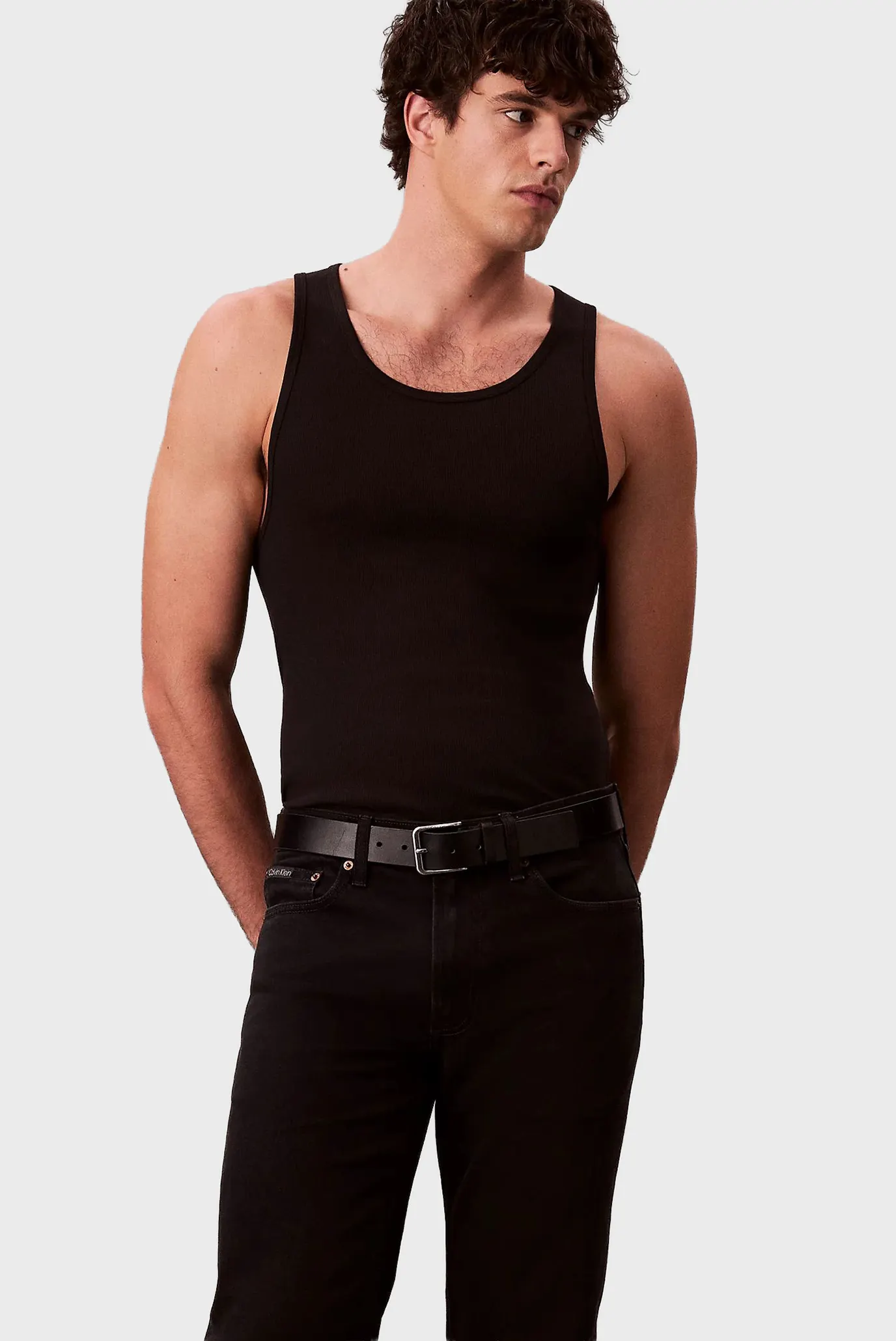 Jins shim SLIM STRAIGHT JAGUAR BLACK JEAN 4