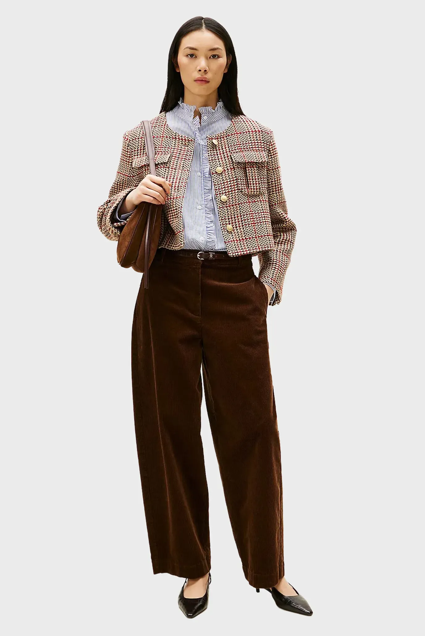 Ishton CORDUROY BARREL PANT 2