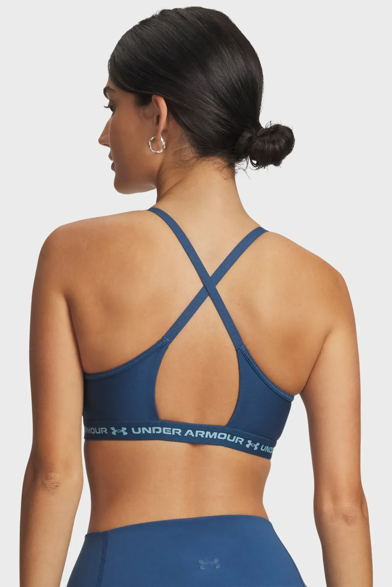 Топ UA Crossback Low Bra-BLU 2