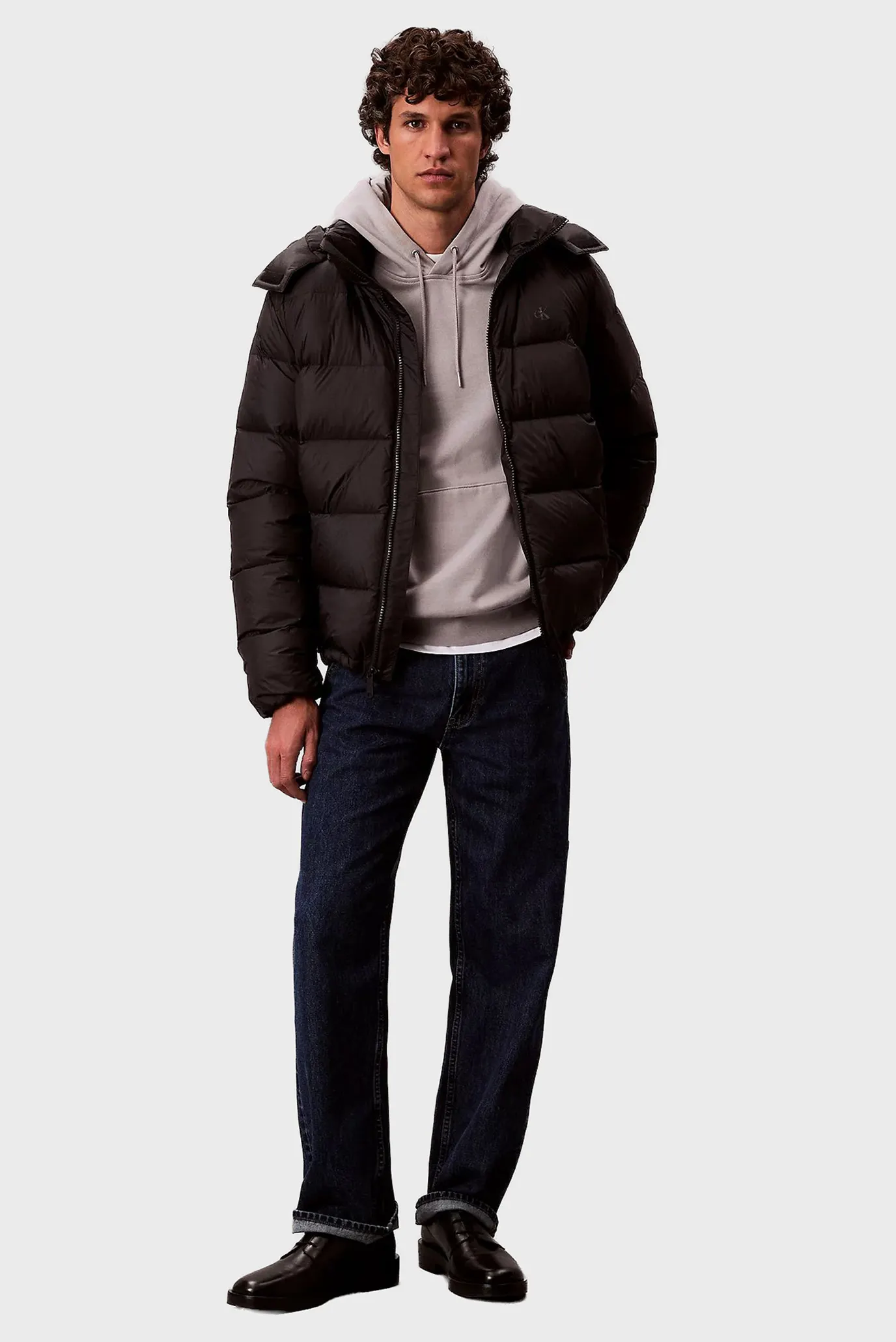 Куртка зимняя LS NYLON ZIP OFF HOOD DOWN PUFFE 2