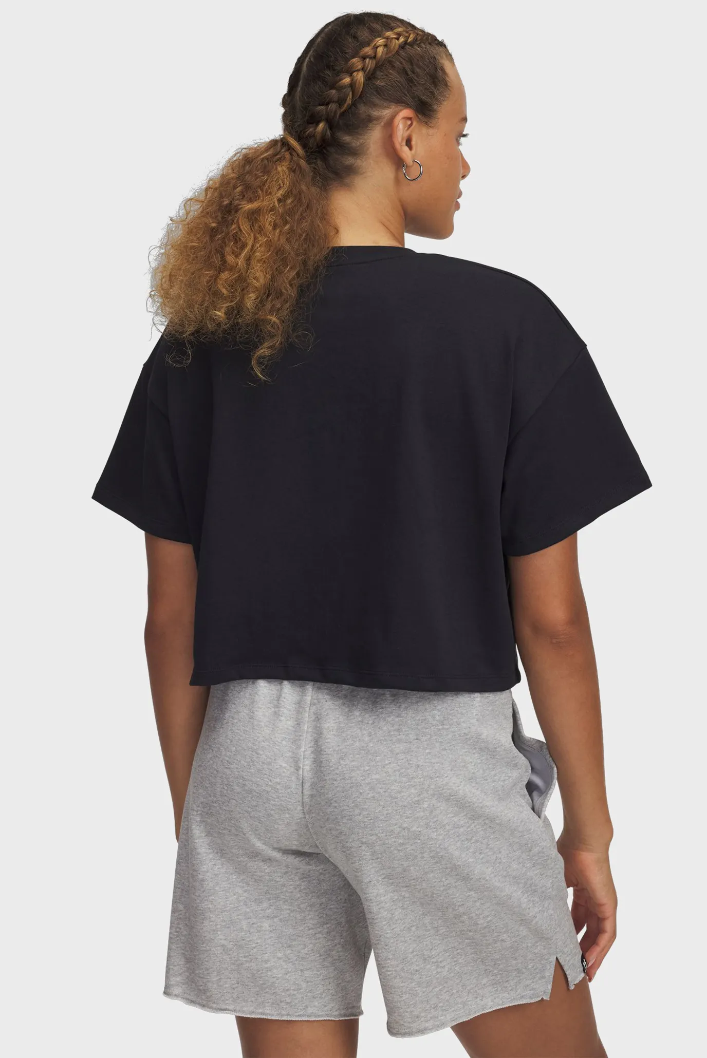 Futbolka UA W VARSITY MIX HW SS CROP 2