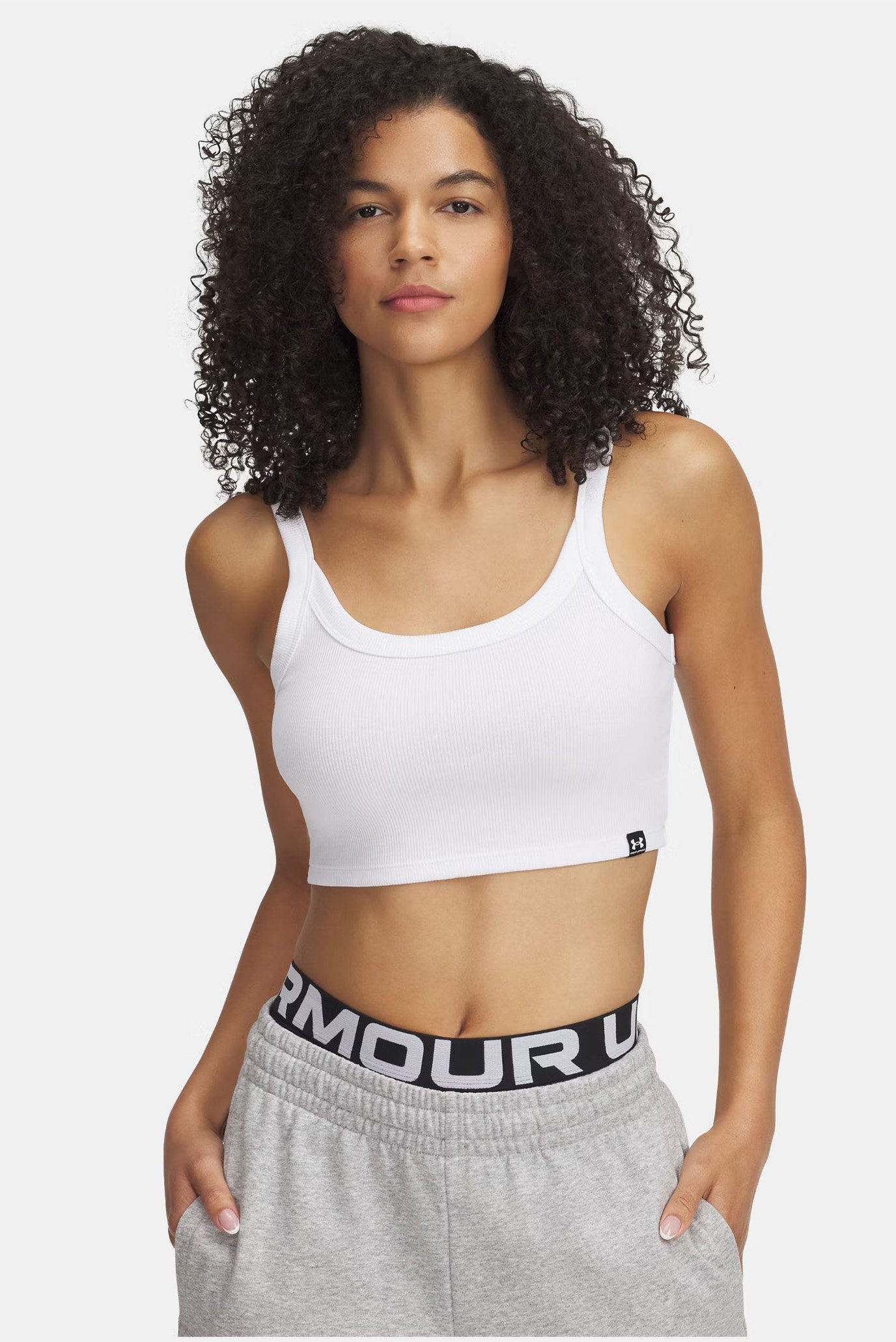 Mayka UA Rival Rib Baby Tank-WHT 1