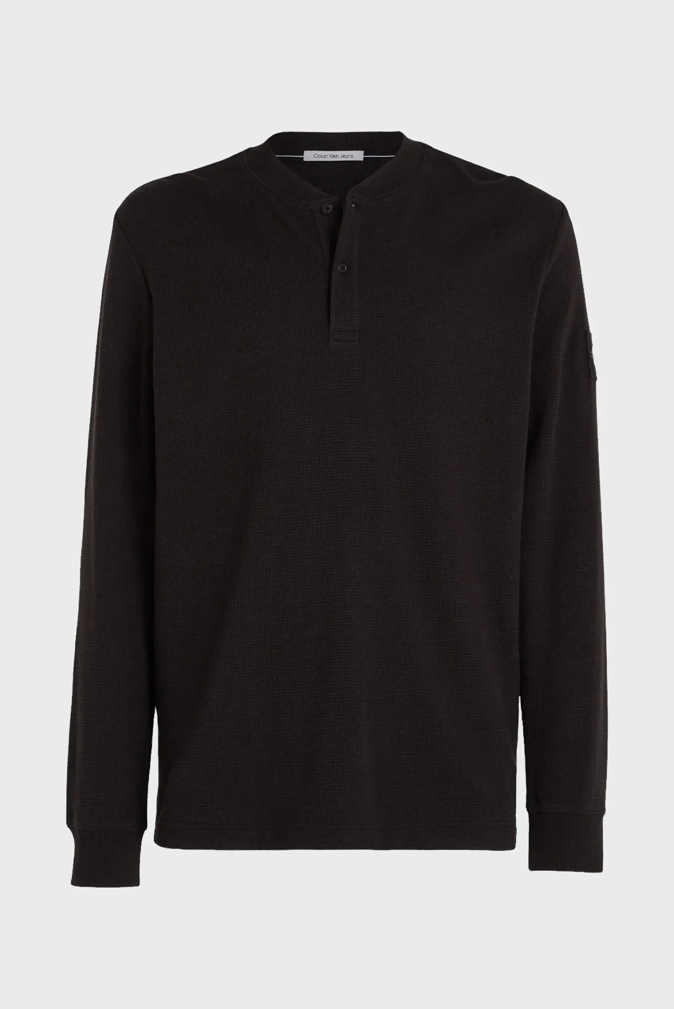 Лонгслив BADGE WAFFLE LS HENLEY 5