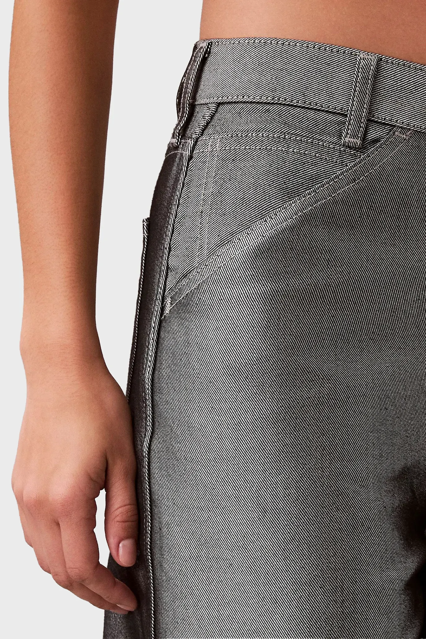 Jins shim/FULL LENGTH BARREL JEAN DENIM SH 5