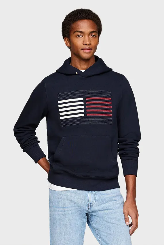 Худи GROSSGRAIN FLAG HOODY Tommy Hilfiger