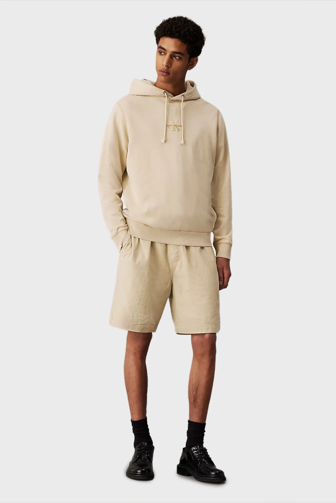 Шорты TEXTURED COTTON SHORT 2