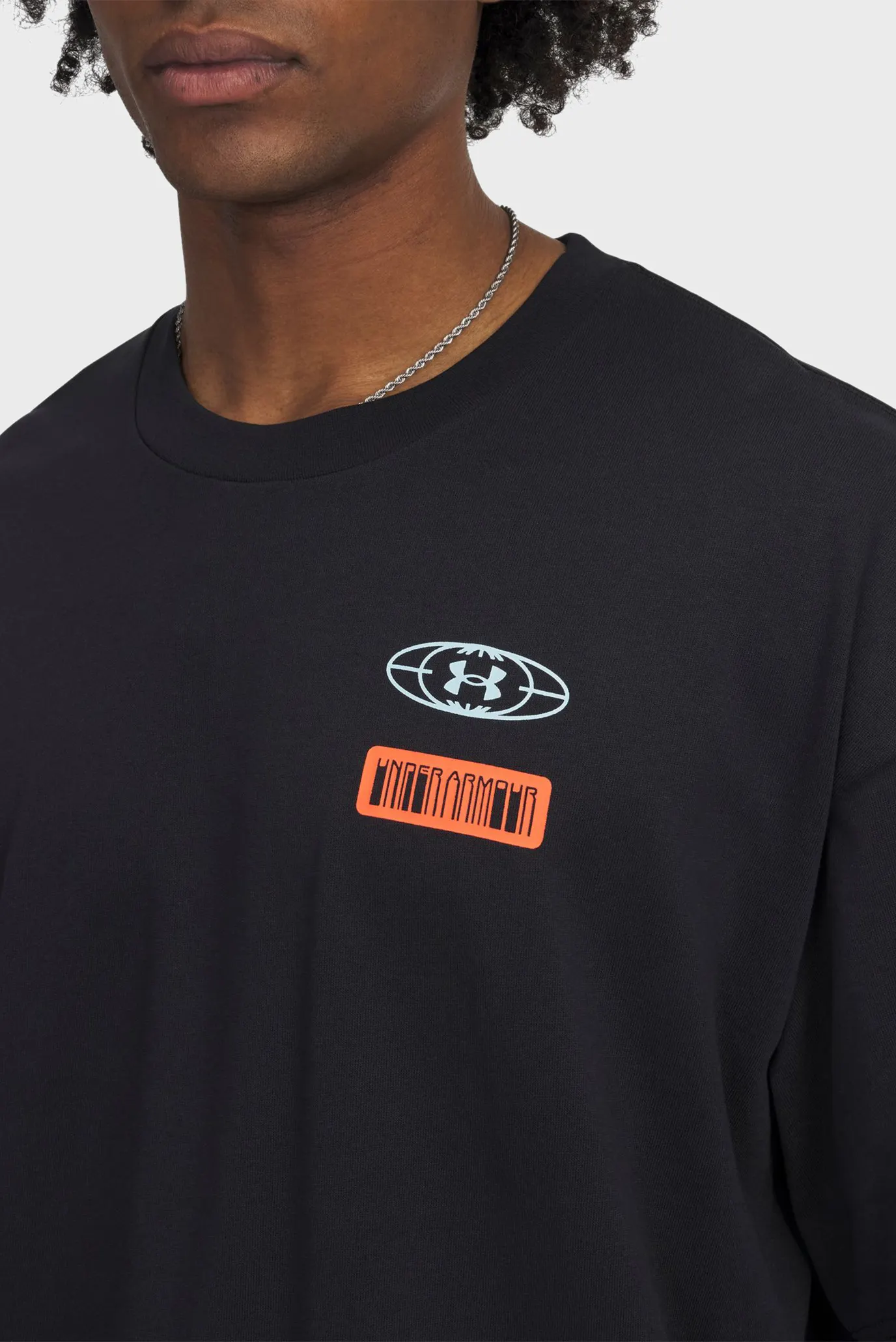 Futbolka UA M HWT Hoops Mix Tape SS 3