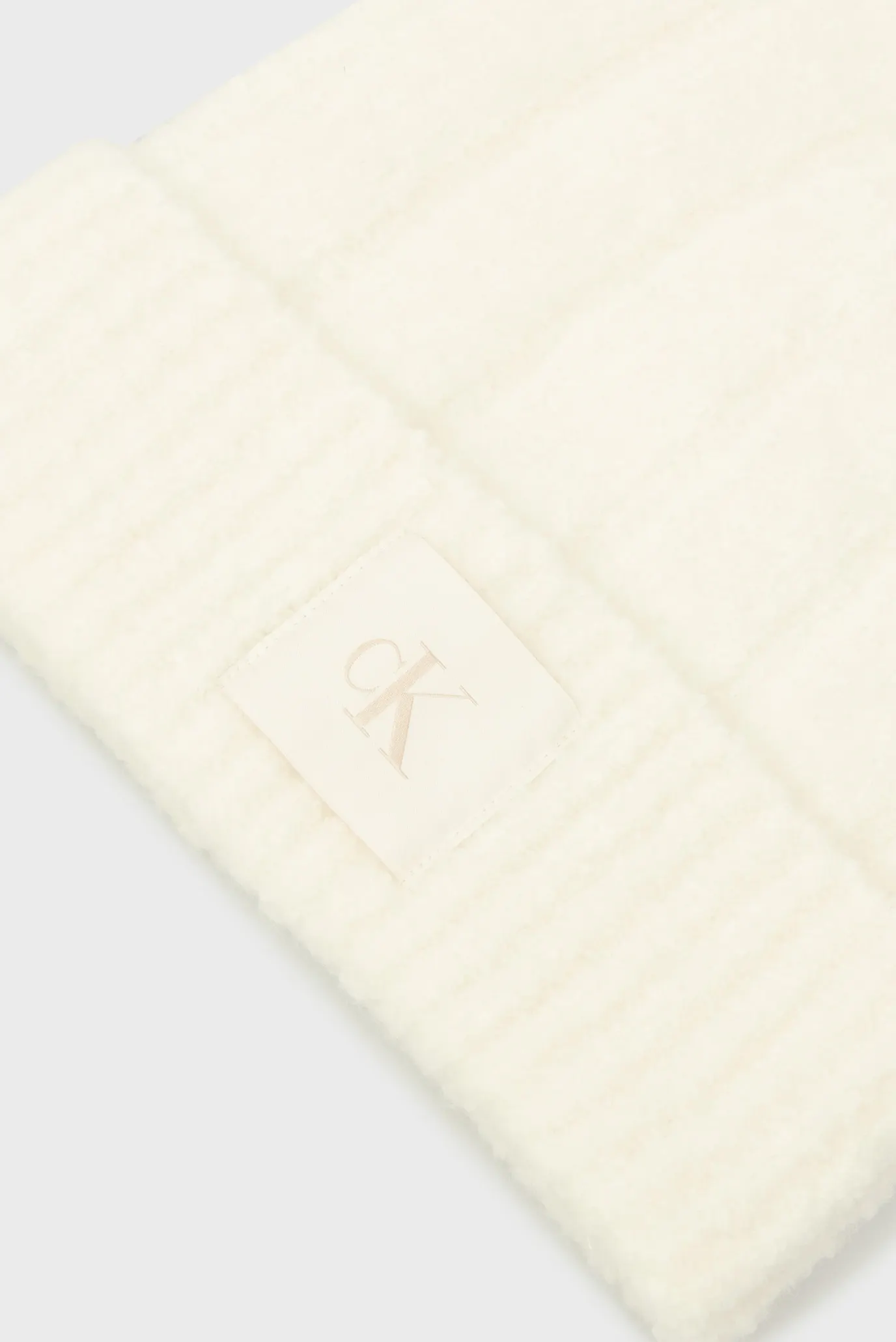 Шапка/CK PATCH BOUCLE BEANIE 4
