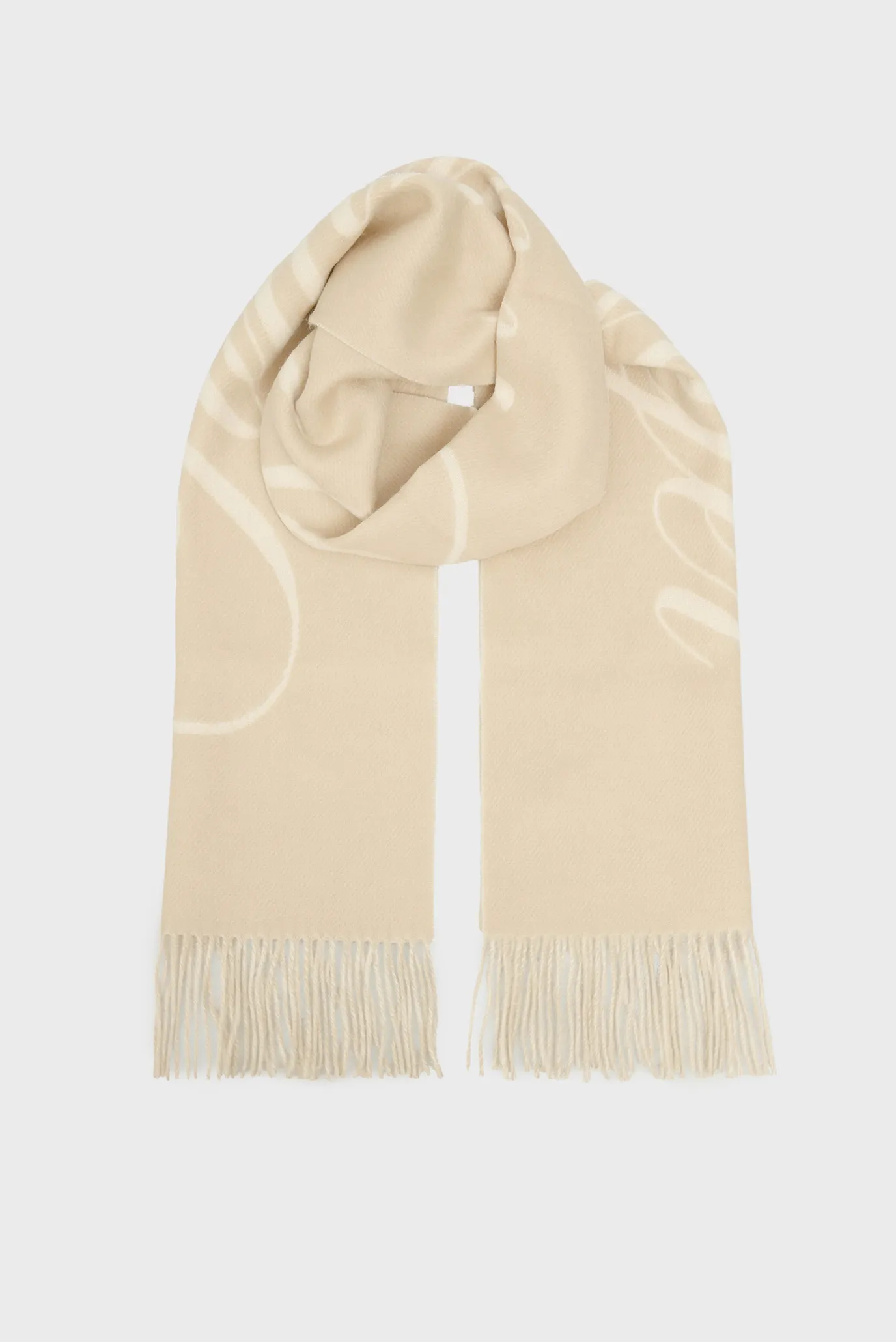 Шарф TOMMY SCRIPT LOGO SCARF 1