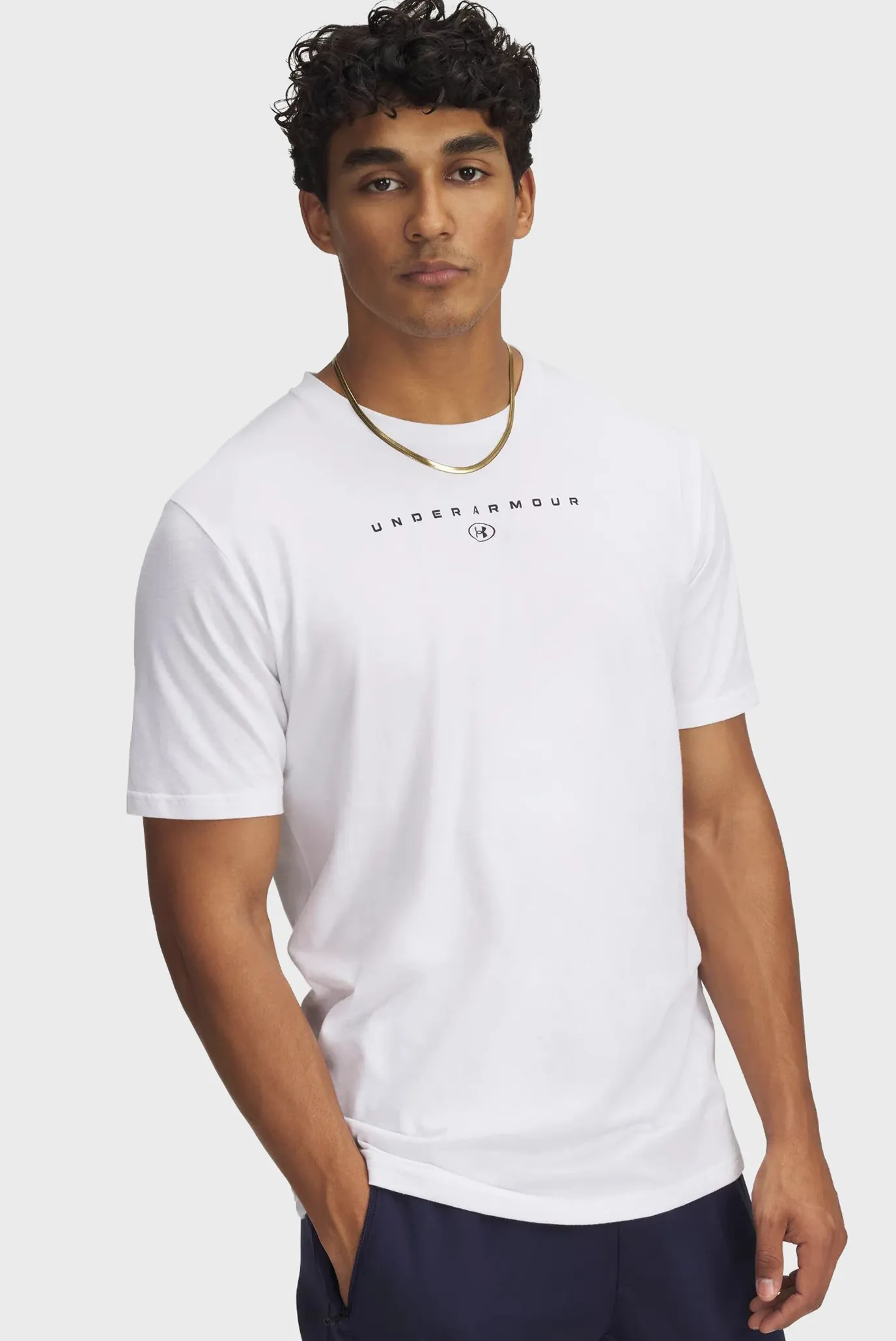 Futbolka UA M STACKED LOGO SS 1