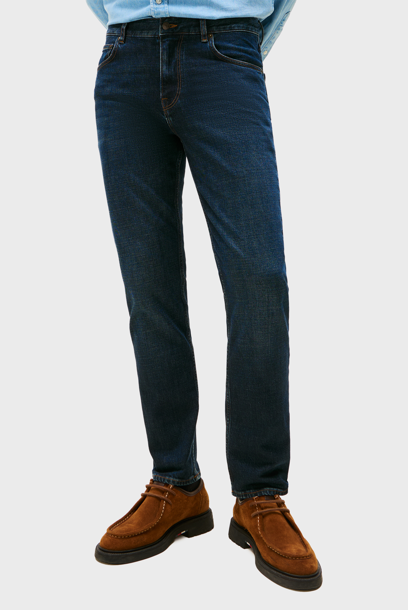 Jins shim/STRAIGHT DENTON STR BLACKER BLUE 1