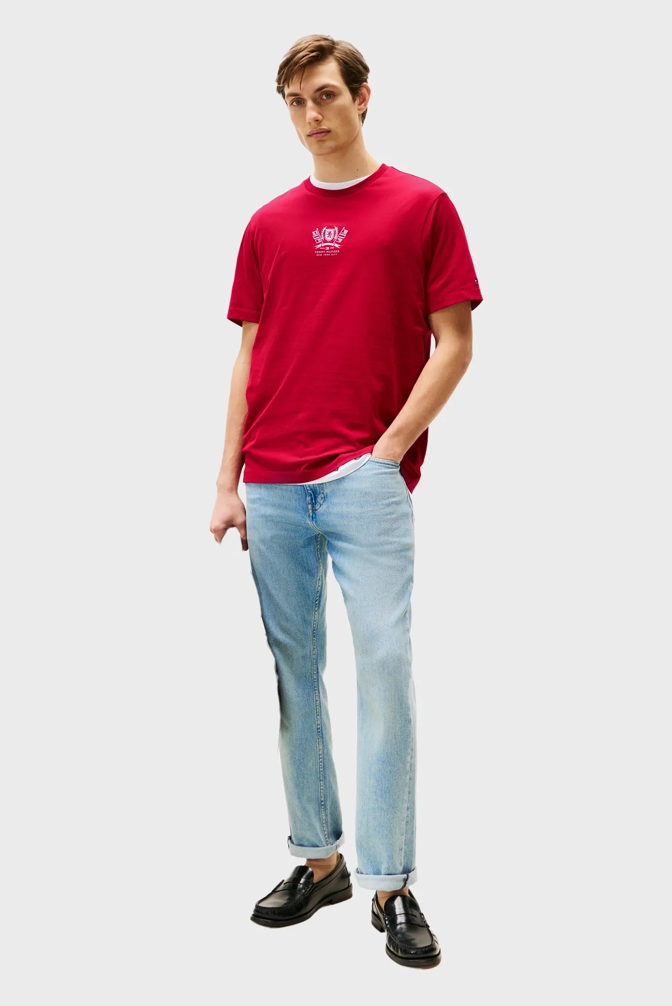 Футболка HILFIGER CREST EMBRO TEE 2