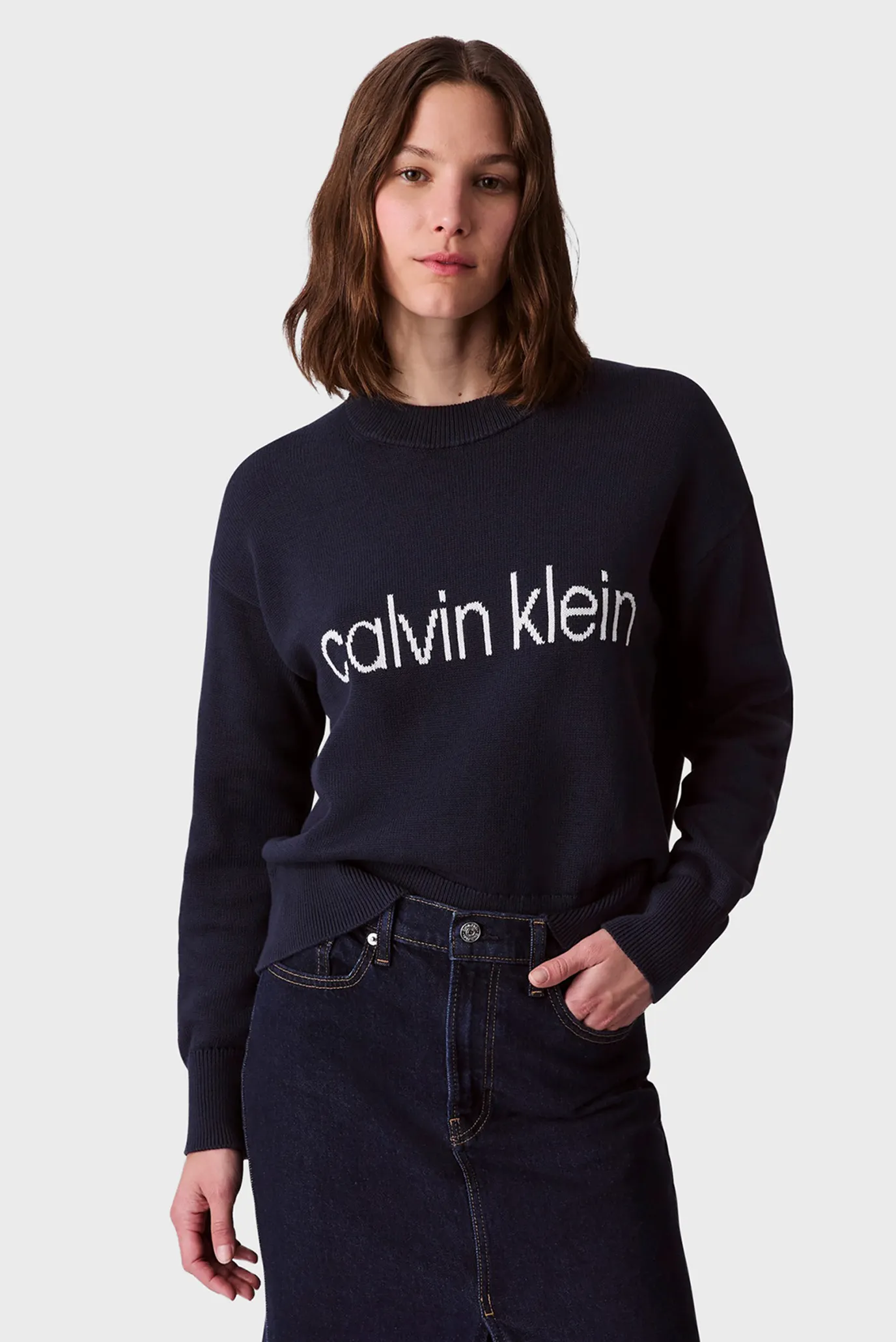 Sviter Cotton Graphic Pullover 1