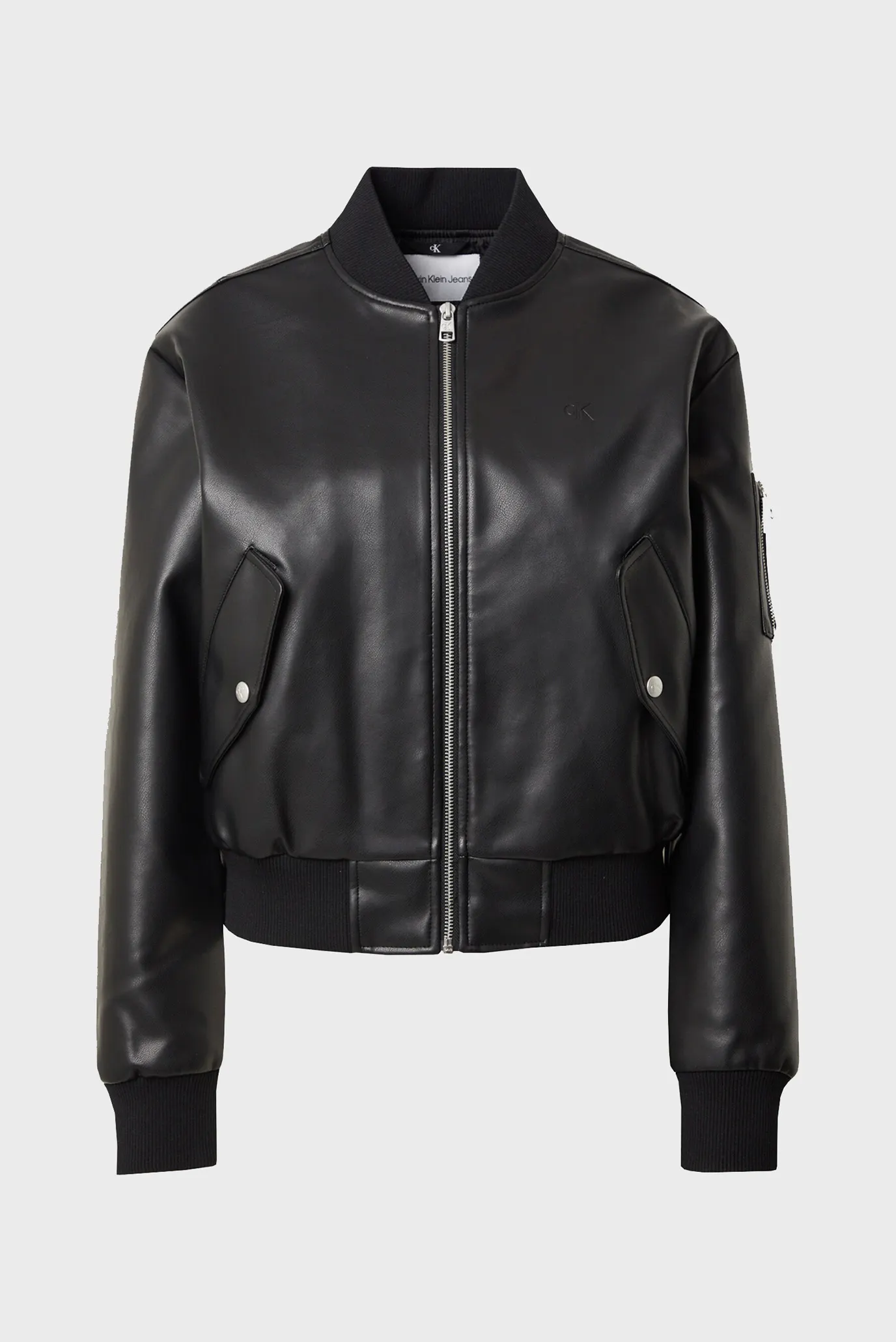 Куртка кожаная FAUX LEATHER BOMBER JACKET 5