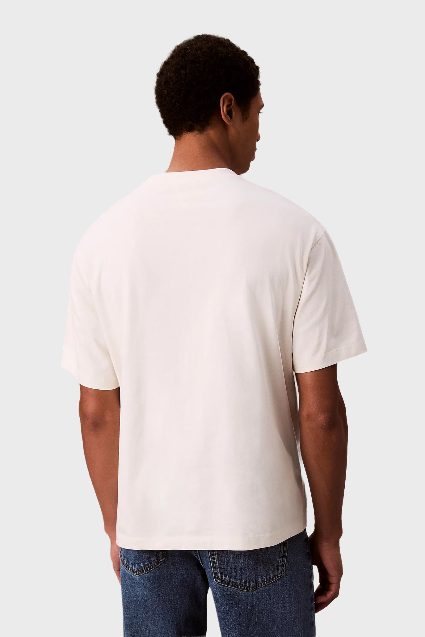 Futbolka SS CENTER CHAIN STITCH 16S RLXDCalvin Klein Jeans Futbolka SS CENTER CHAIN STITCH 16S RLXD 3