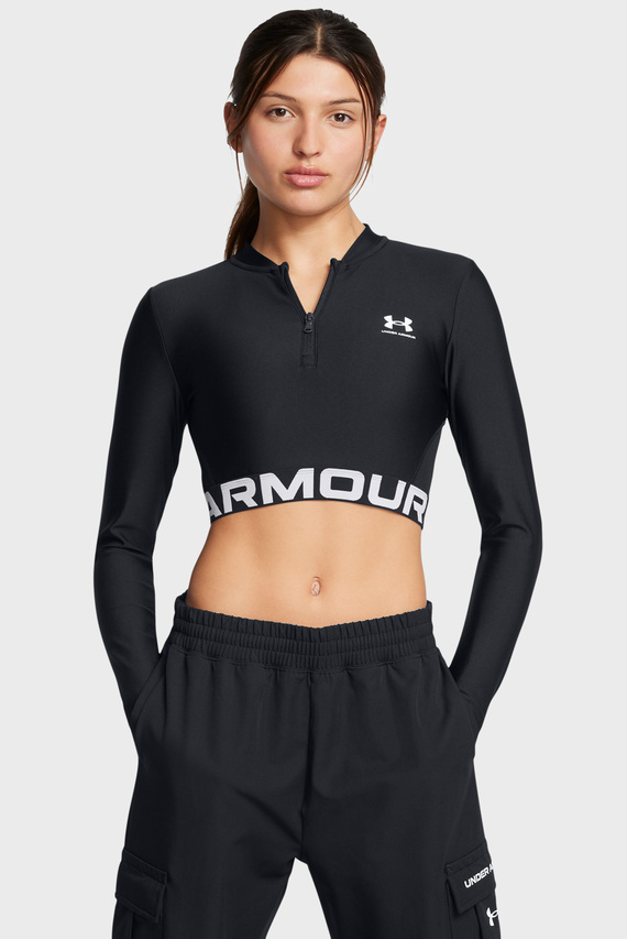 Лонгслив HeatGear Rib 1 4 Zip LS Under Armour