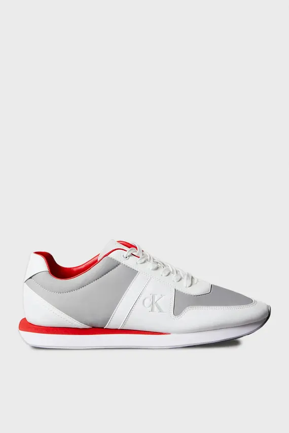 Krossovka/RETRO RUN LACE MIX EMB TONGUE Calvin Klein Jeans