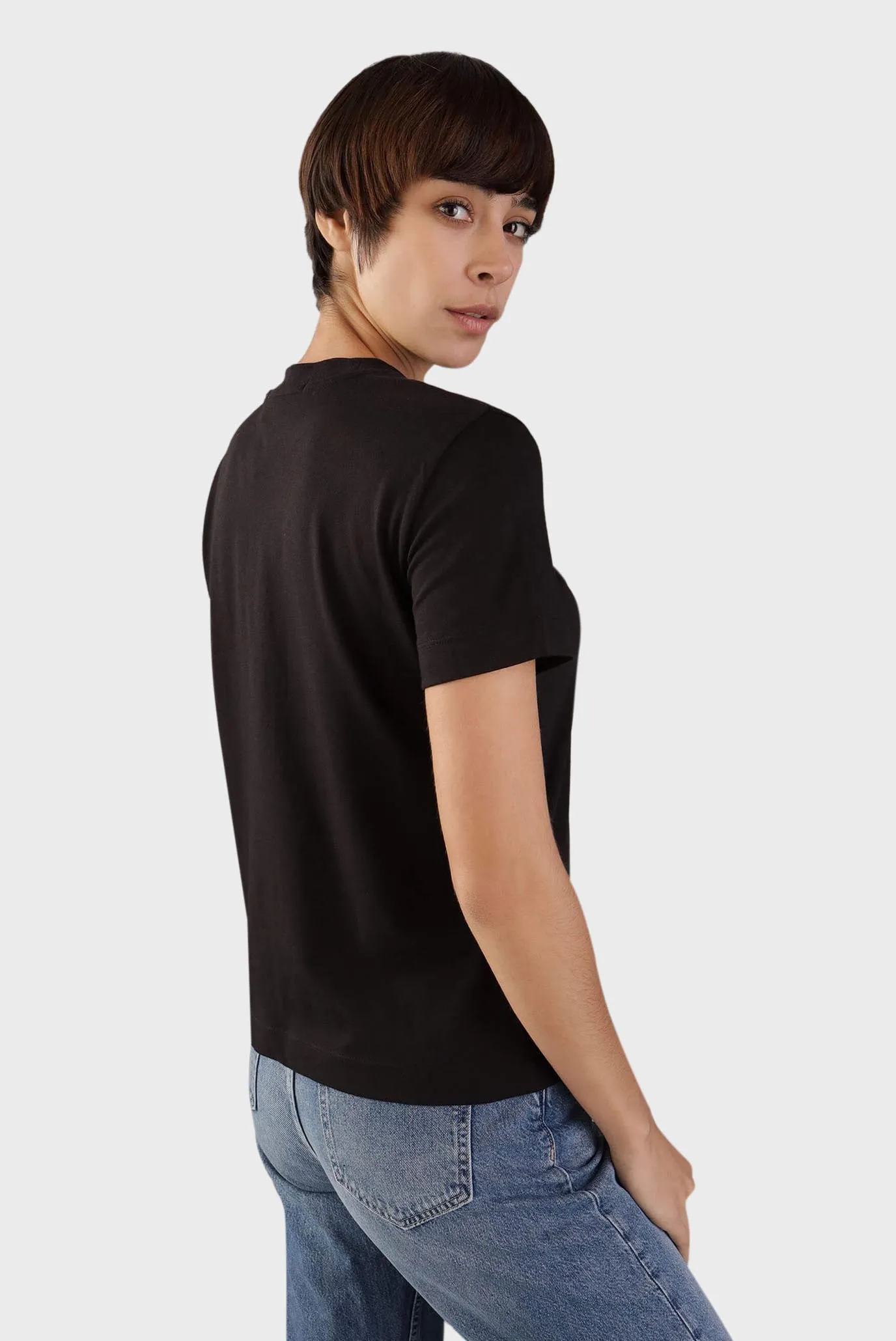 Футболка SATIN APPLIQUE REGULAR TEE 3