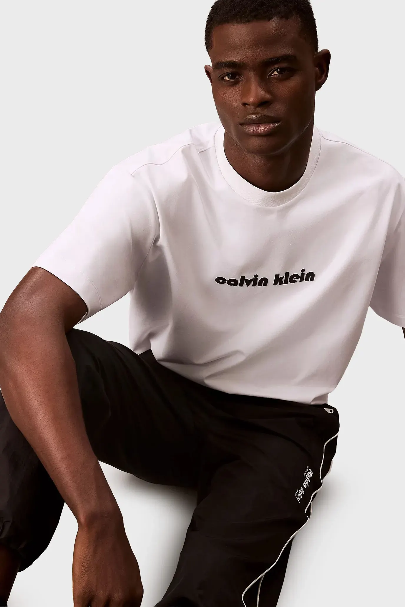 Ishton RELAXED CRINKLE NYLON TRACK PANT 5