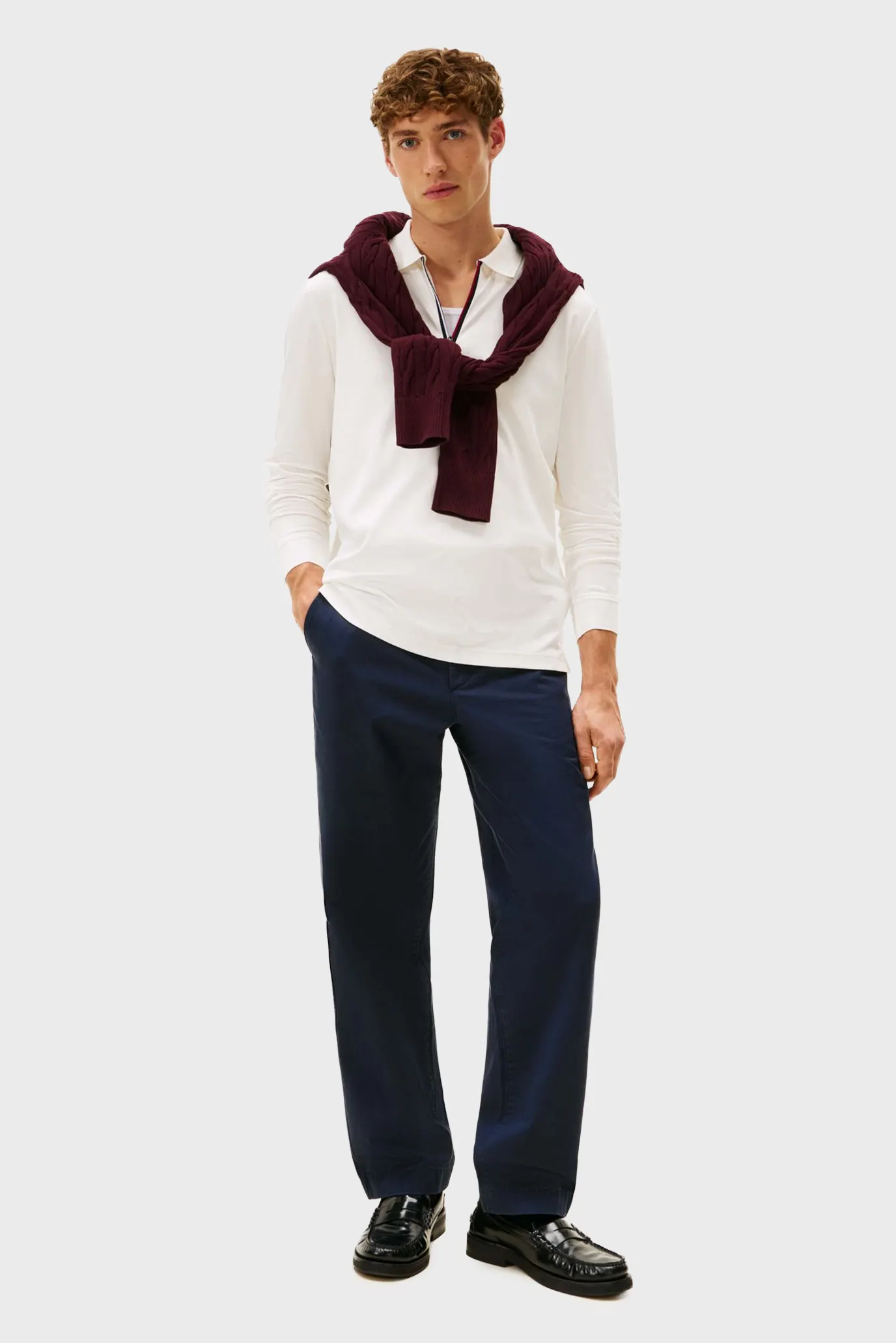 Yengi uzun polo LS ZIP INTERLOCK REG POLO 4