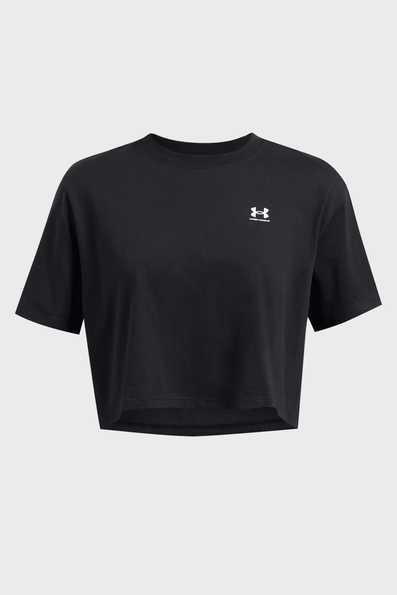 Futbolka UA W BOXY CROP LOGO SS 3