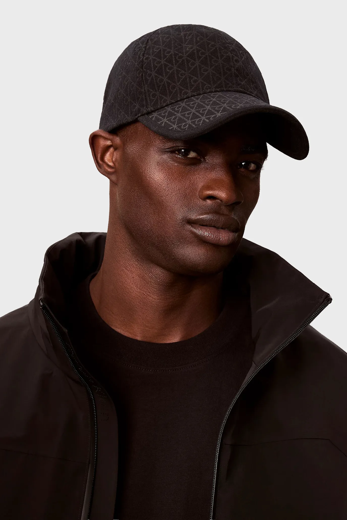 Kepka/EMBLEM PRINT w LEATHER PATCH CAP 2